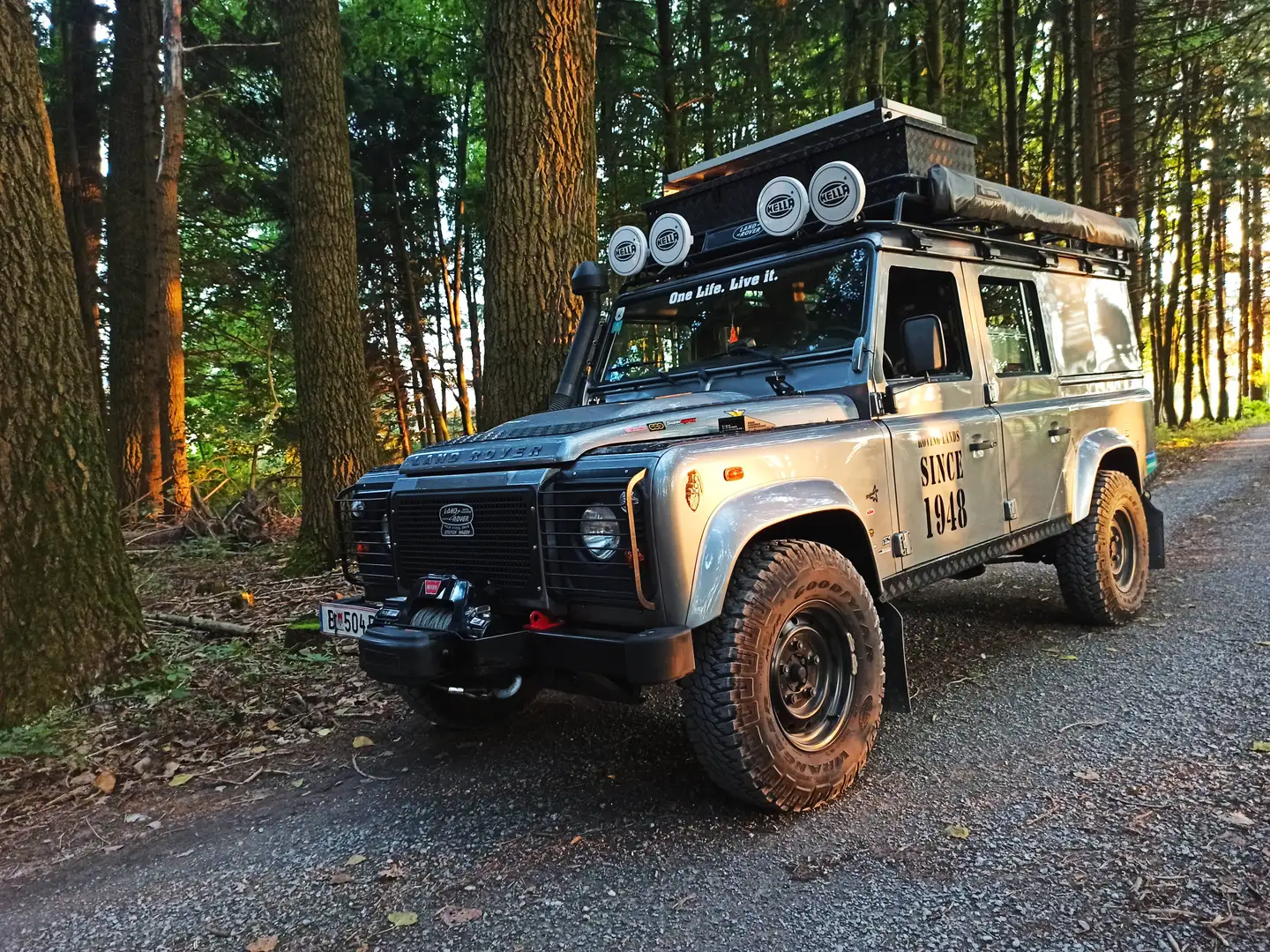 Land Rover Defender Grau - 1