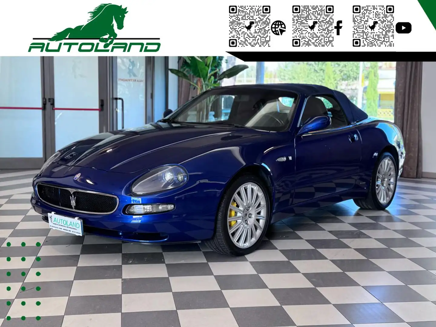 Maserati Spyder 4.2 V8 32V Cambiocorsa 390 Cv Iscritta Asi Blu/Azzurro - 1