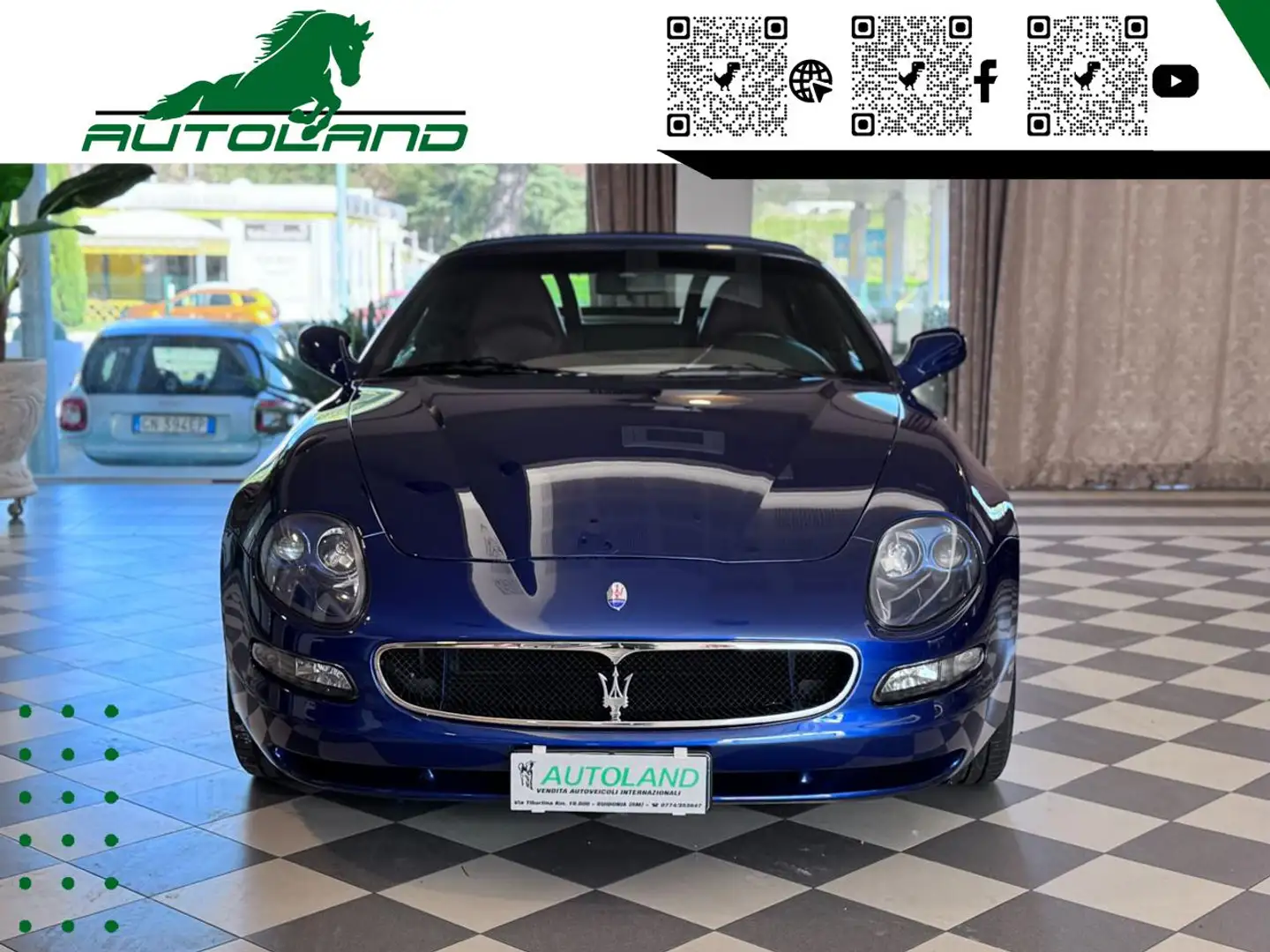Maserati Spyder 4.2 V8 32V Cambiocorsa 390 Cv Iscritta Asi Blu/Azzurro - 2