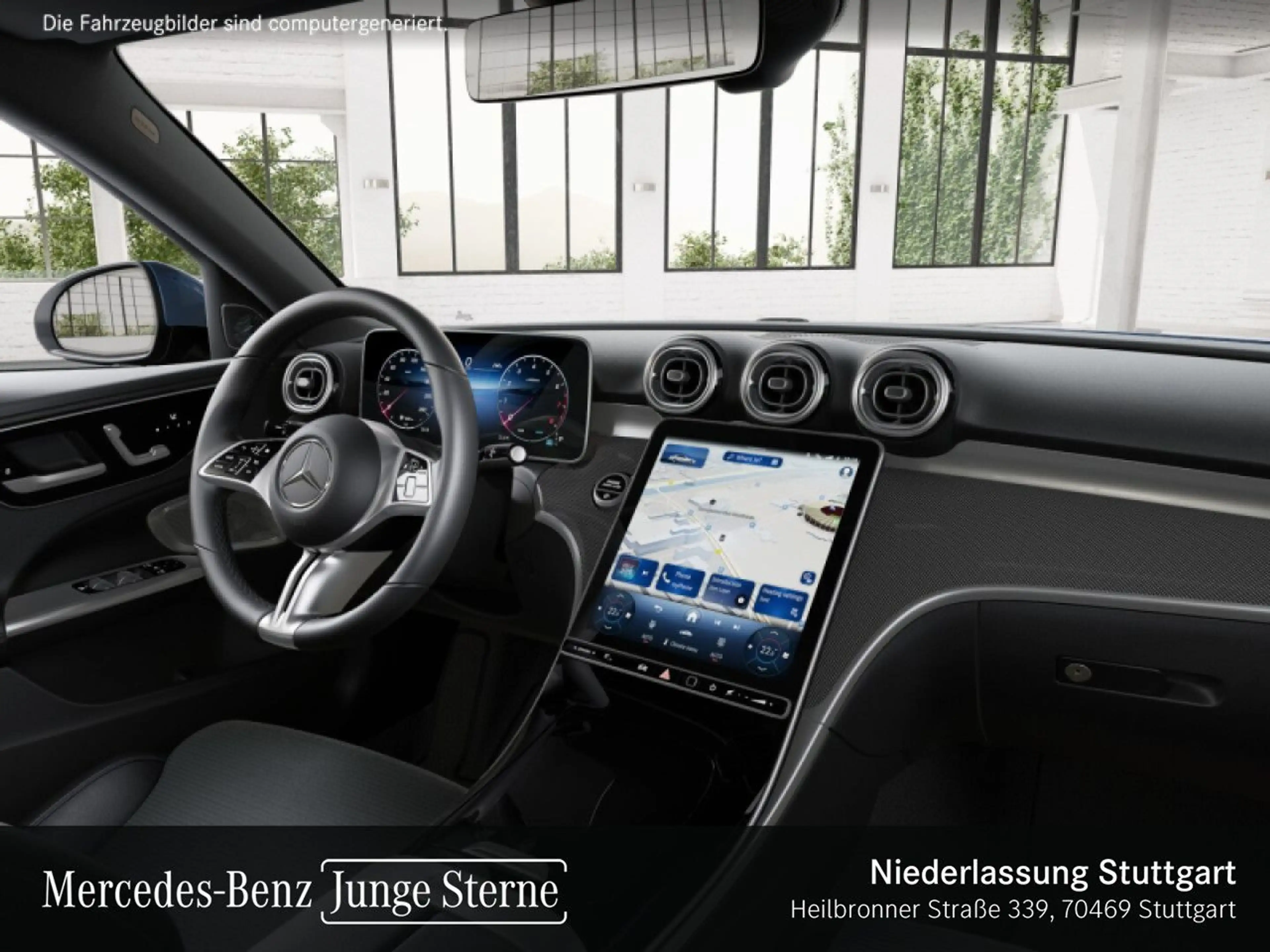 Mercedes-Benz C 180 AVANTG+LED+BURMESTER+KAMERA+TOTW+KEYLESS+9G — photo 10