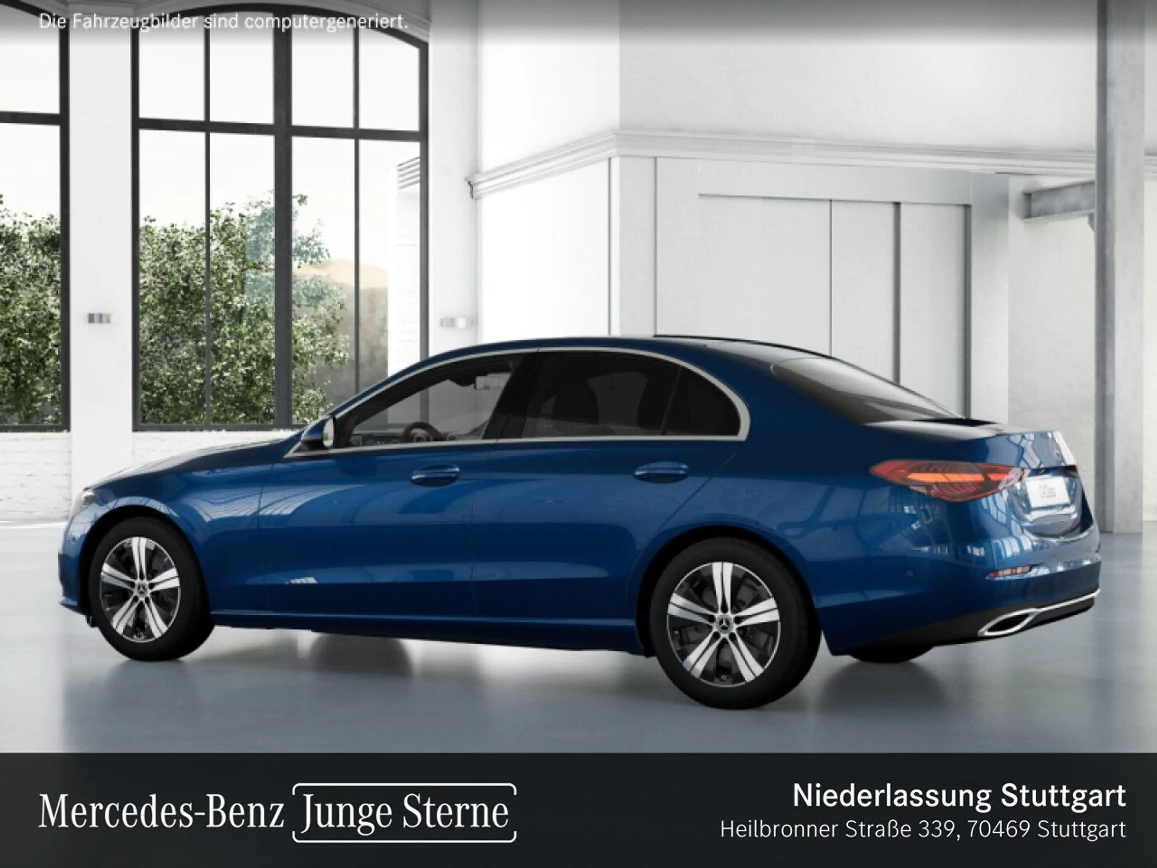 Mercedes-Benz C 180 AVANTG+LED+BURMESTER+KAMERA+TOTW+KEYLESS+9G — photo 14
