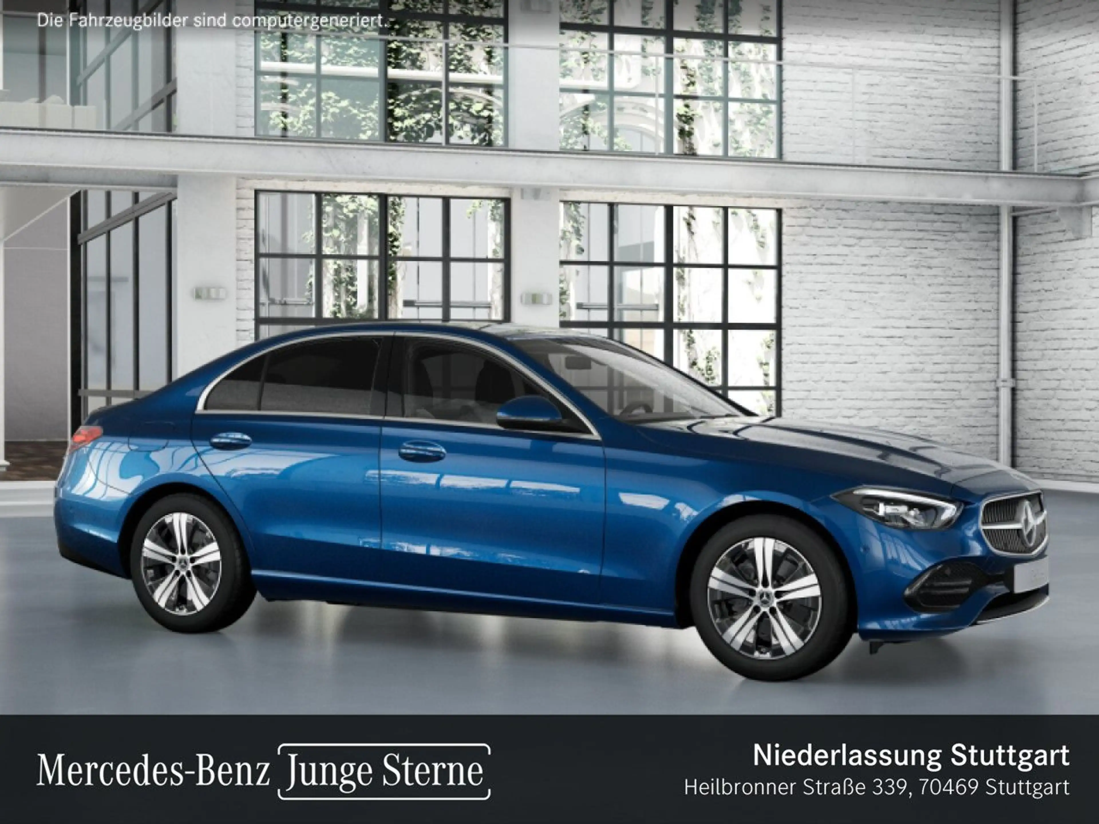 Mercedes-Benz C 180 AVANTG+LED+BURMESTER+KAMERA+TOTW+KEYLESS+9G — photo 15