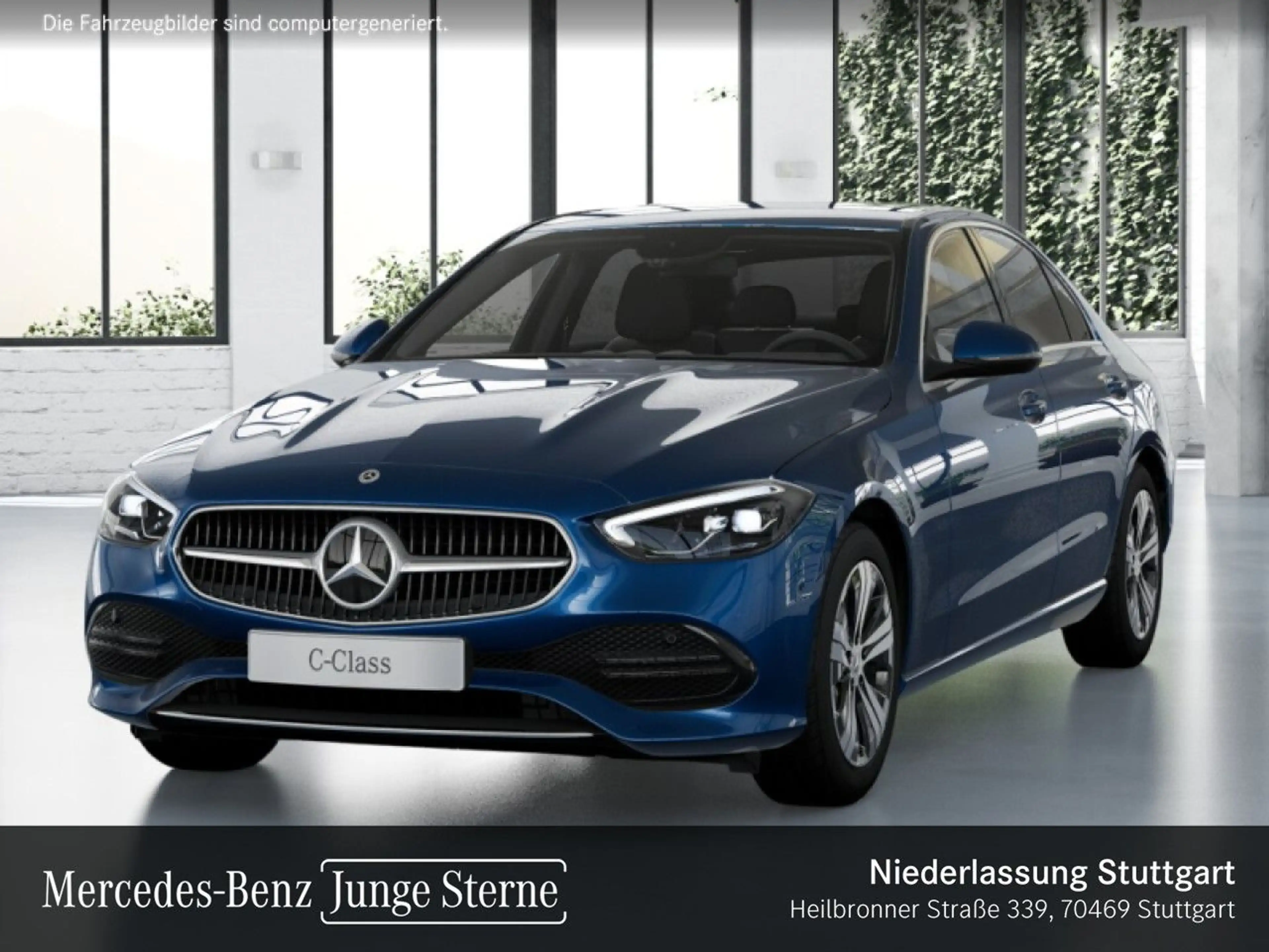 Mercedes-Benz C 180 AVANTG+LED+BURMESTER+KAMERA+TOTW+KEYLESS+9G — photo 2