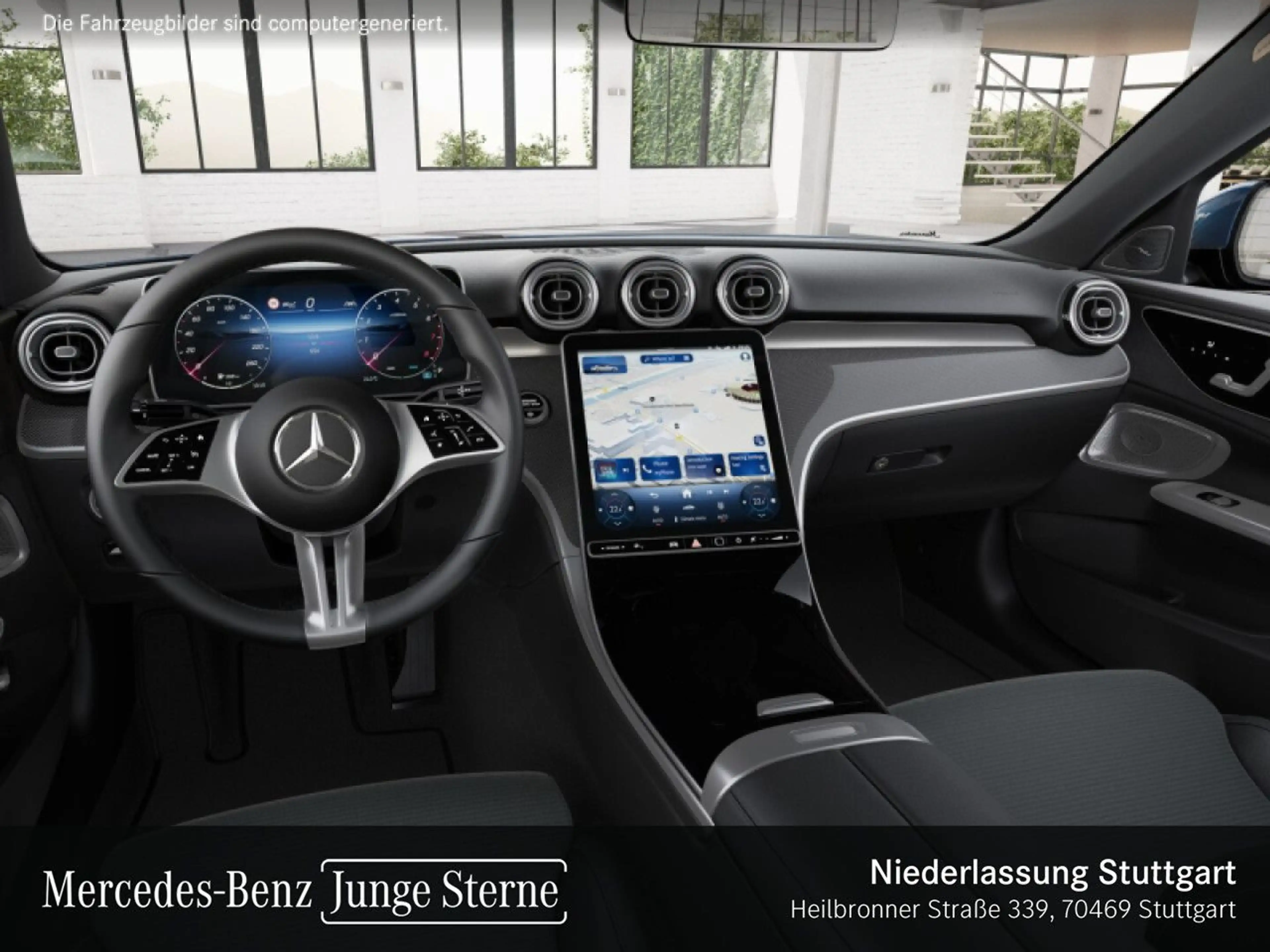 Mercedes-Benz C 180 AVANTG+LED+BURMESTER+KAMERA+TOTW+KEYLESS+9G — photo 9