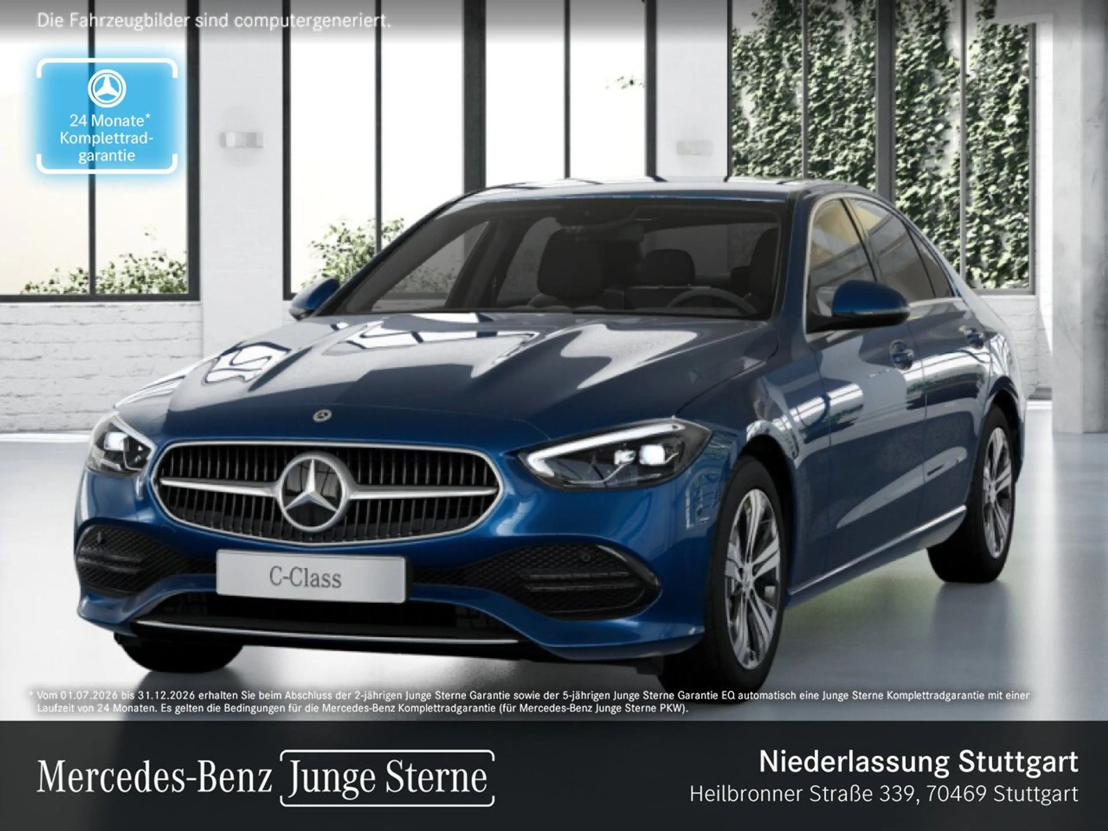 Mercedes-Benz C 180 AVANTG+LED+BURMESTER+KAMERA+TOTW+KEYLESS+9G