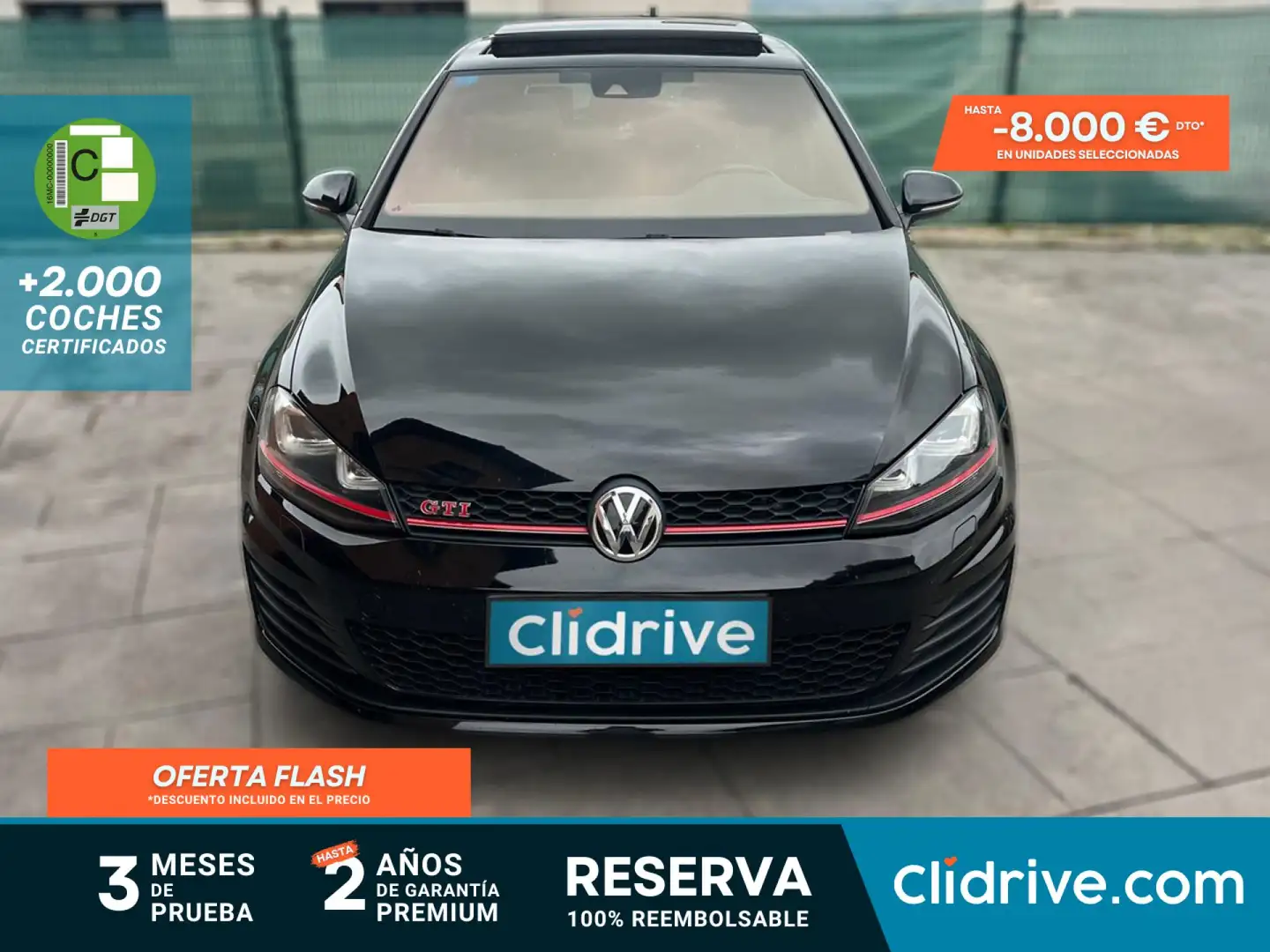Volkswagen Golf GTI 2.0 TSI Performance 230 Negro - 1