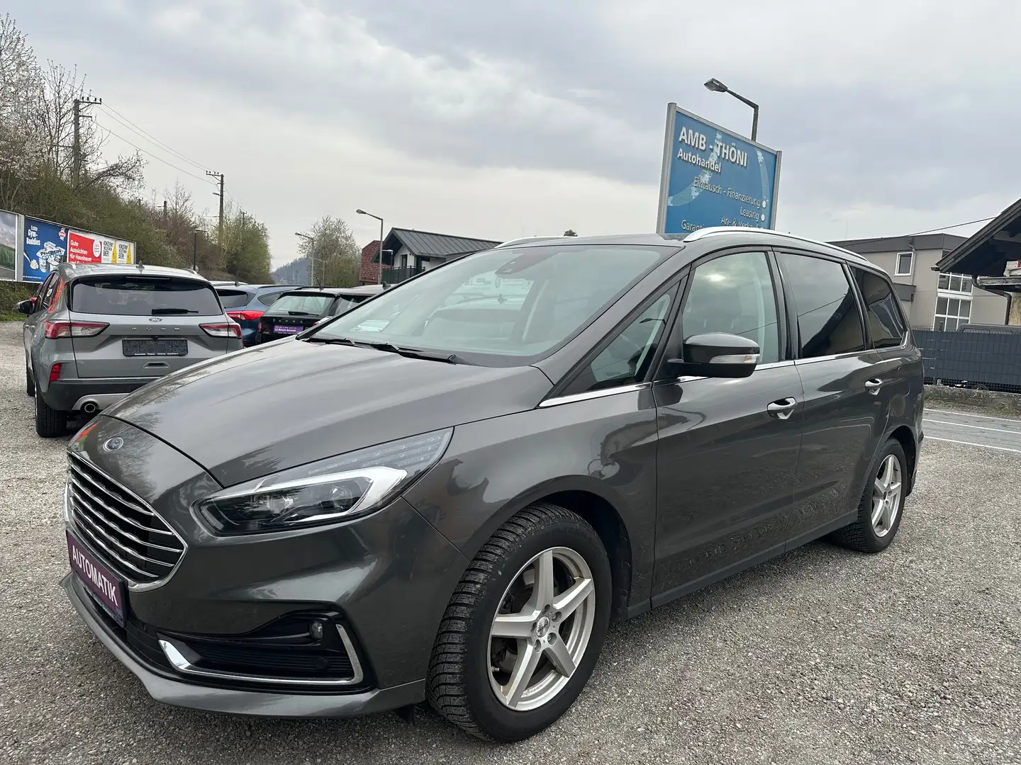 Ford Galaxy 2,5 Duratec Hybrid Titanium Aut.,*LED, Kamera, AHK Grau - 1