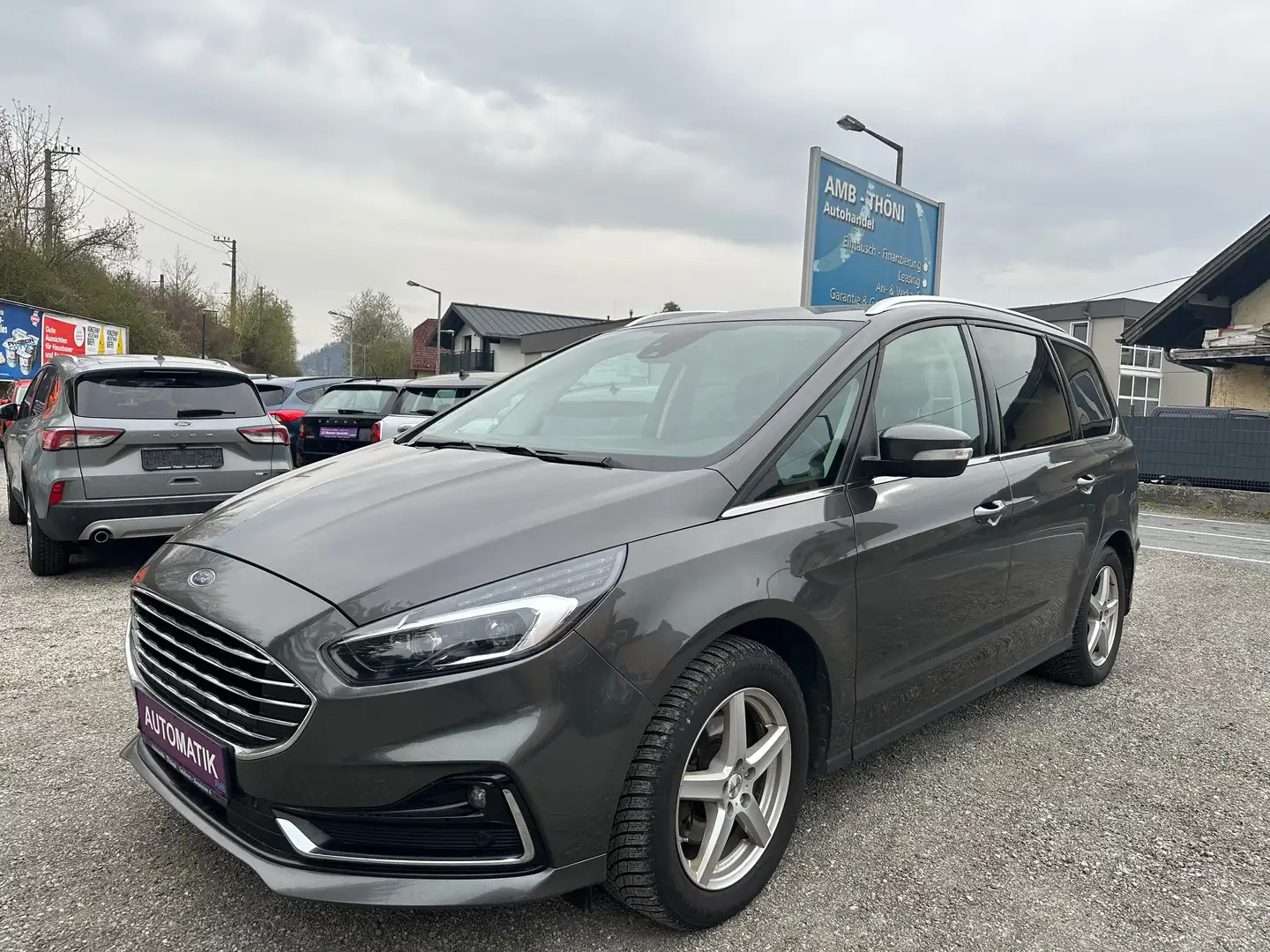 Ford Galaxy 2,5 Duratec Hybrid Titanium Aut.,*LED, Kamera, AHK Grau - 2