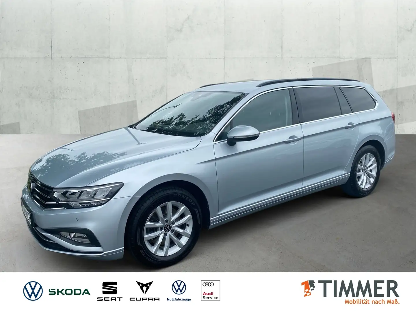Volkswagen Passat Variant 2.0 TDI BUSINESS *LED *RKAM *ACC *APP *NAVI *SHZ Argento - 1