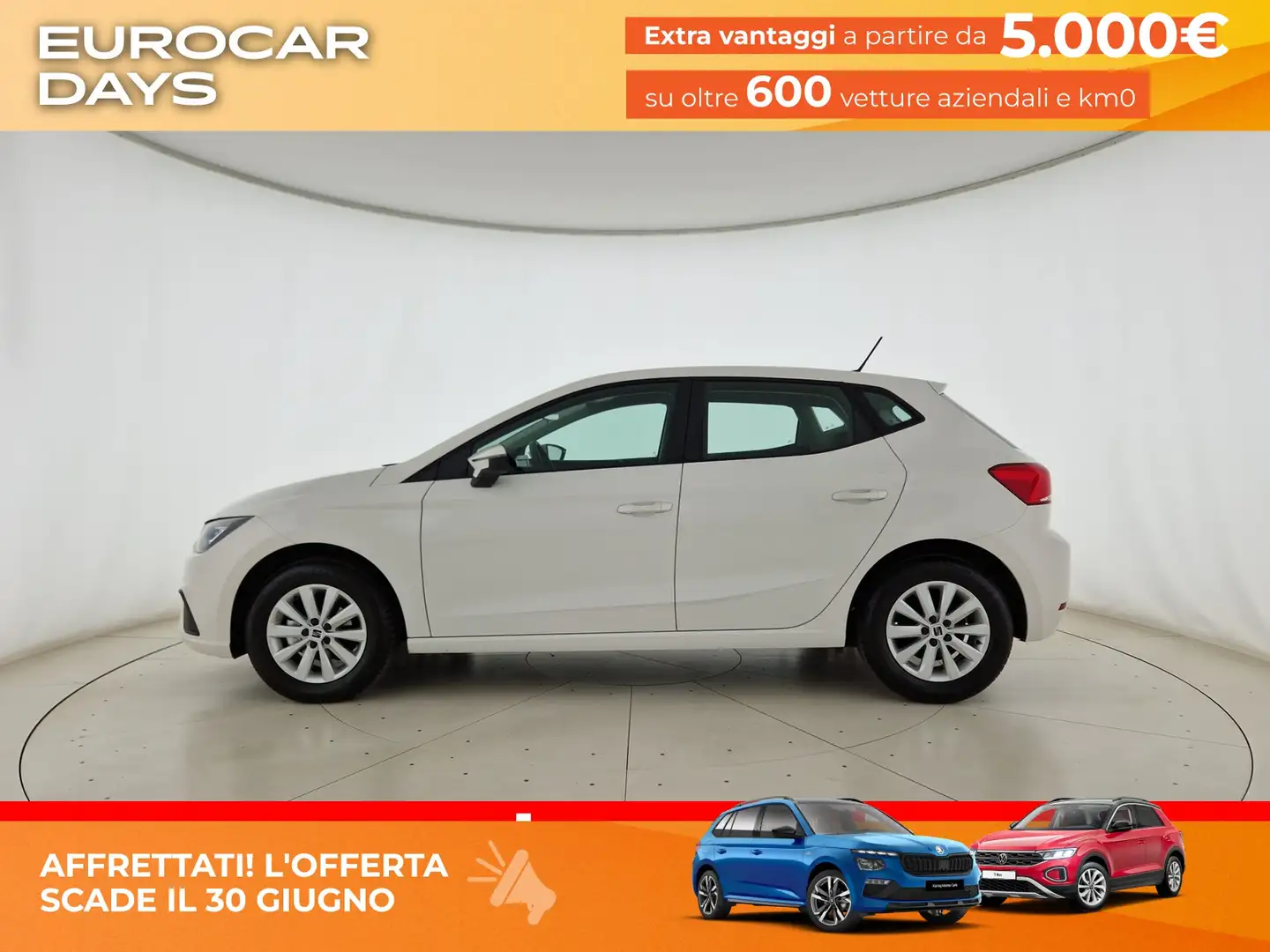 SEAT Ibiza 1.0 ecotsi style 95cv Bianco - 2