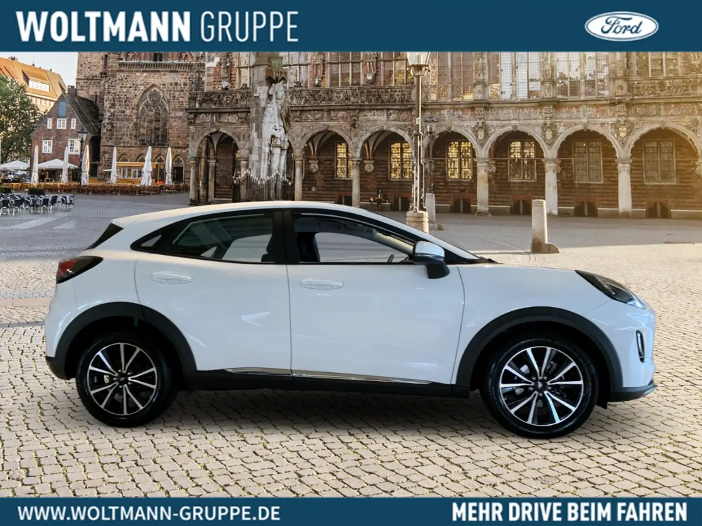 Ford Puma Titanium 1.0 EcoBoost Navigation, Ganzjahresreifen Blanc - 2
