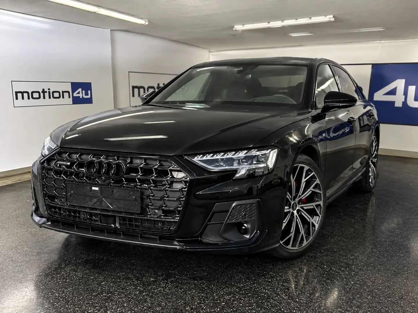 Audi A8 50 TDI L quattro Schwarz - 2