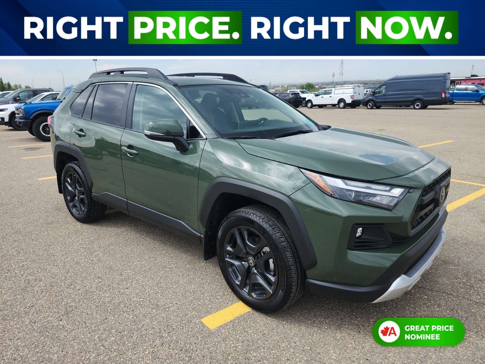 Green 2025 Toyota RAV4 SUV / Crossover 8-Speed Automatic