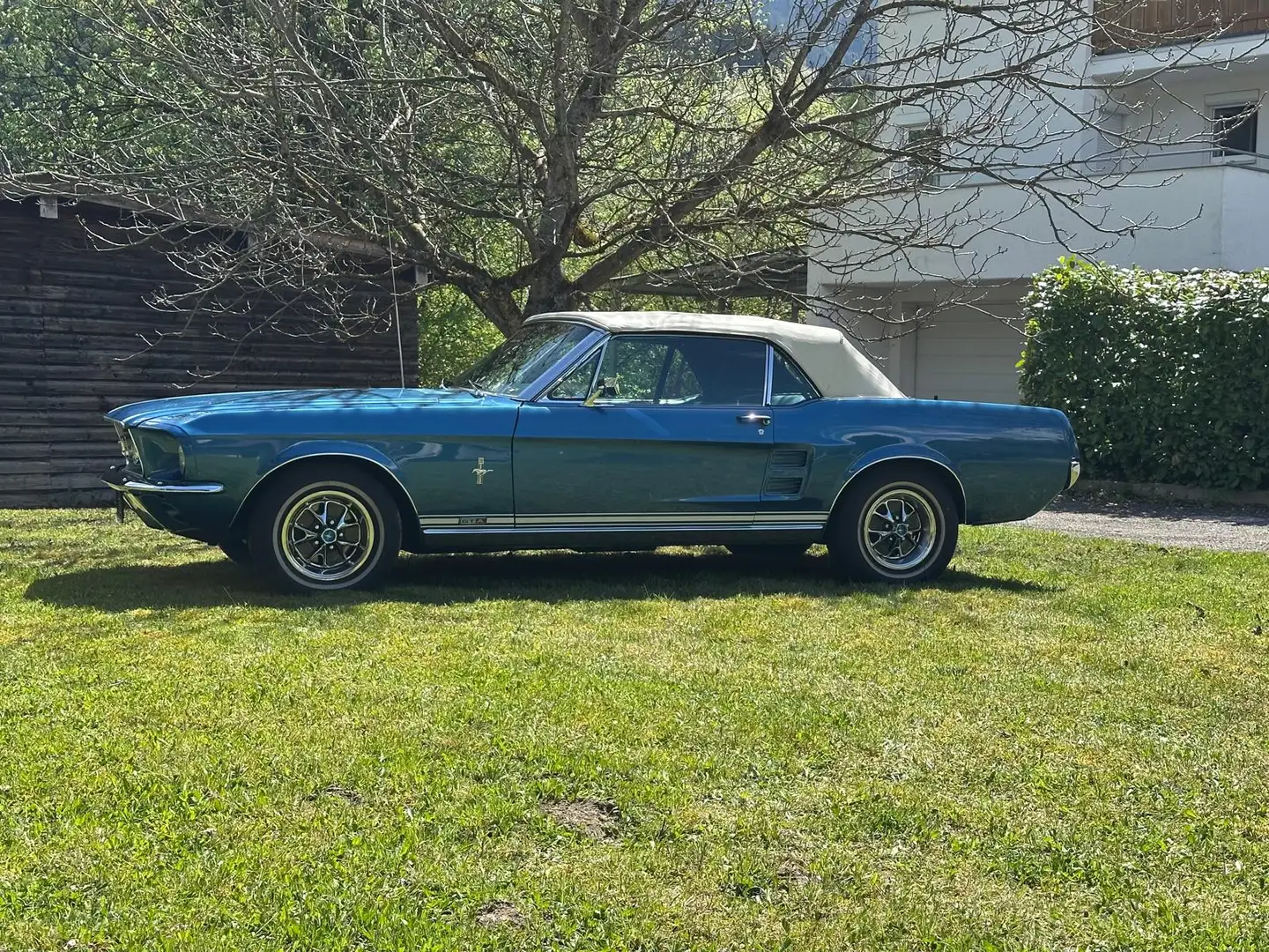 Ford Mustang GTA 390, BIG BLOCK, FE S-CODE CABRIO/ROADSTER Blau - 1