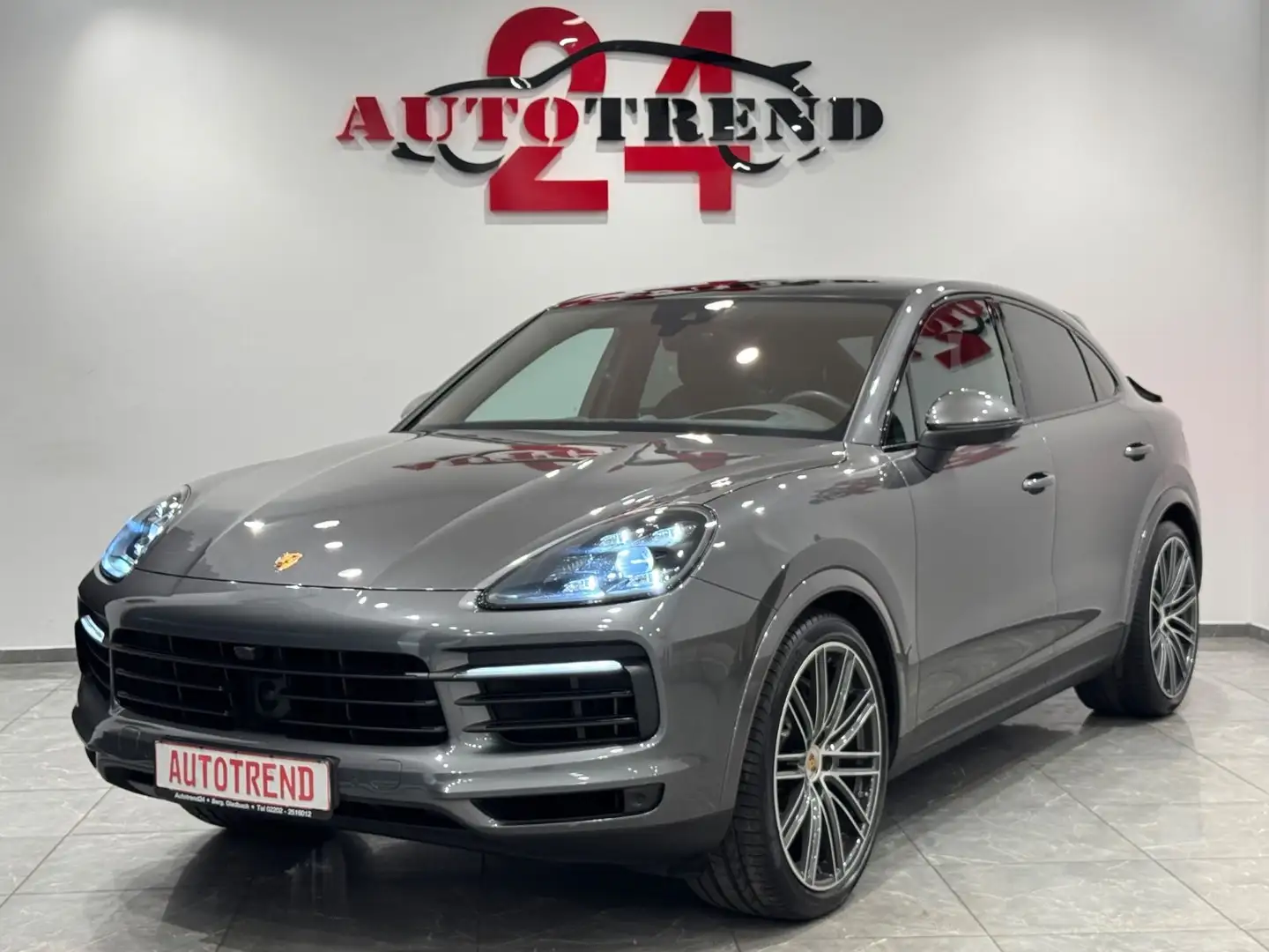 Porsche Cayenne Coupe 1.HAND SPORT CHRONO PANO+HUD+KAMER Grau - 2