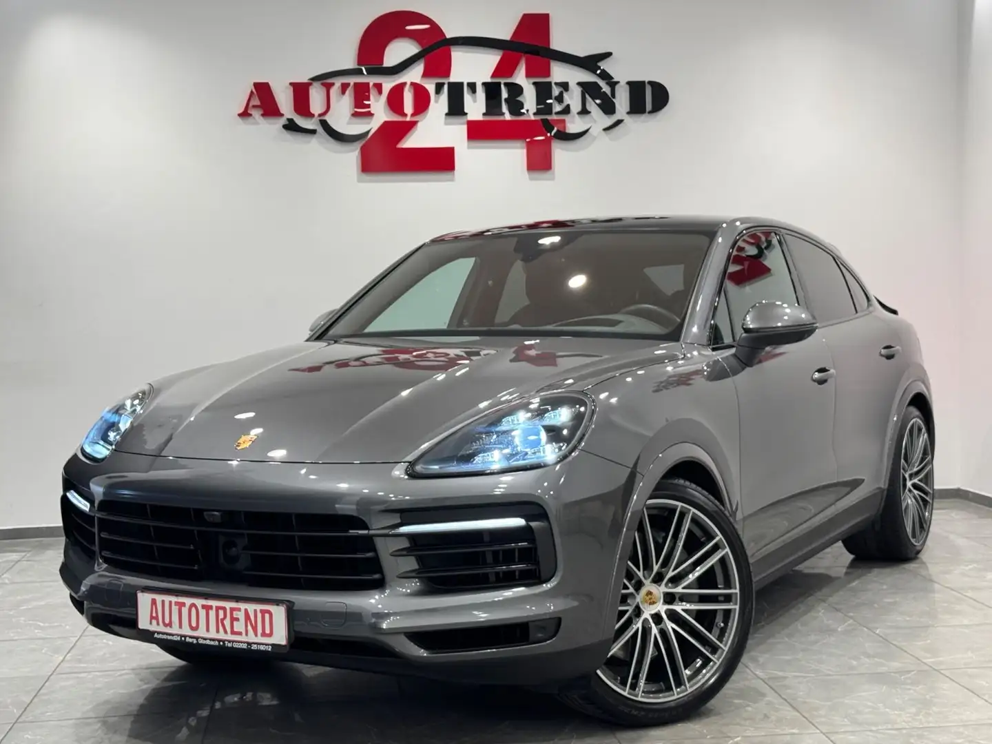 Porsche Cayenne Coupe 1.HAND SPORT CHRONO PANO+HUD+KAMER Grau - 1