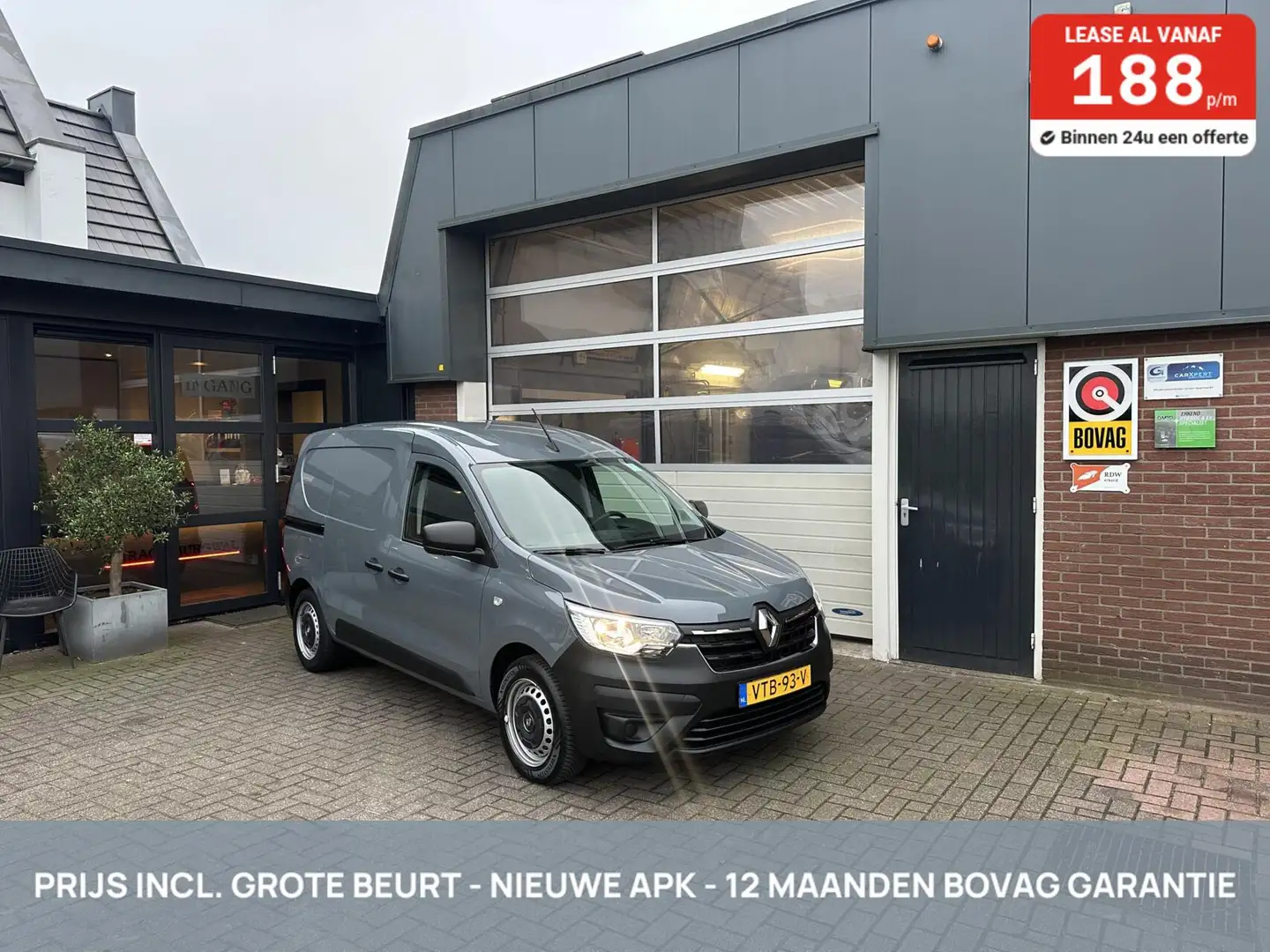 Renault Express 1.5 dCi 75 Comfort TREKHAAK *INCL. 12 MND BOVAG* Grijs - 1
