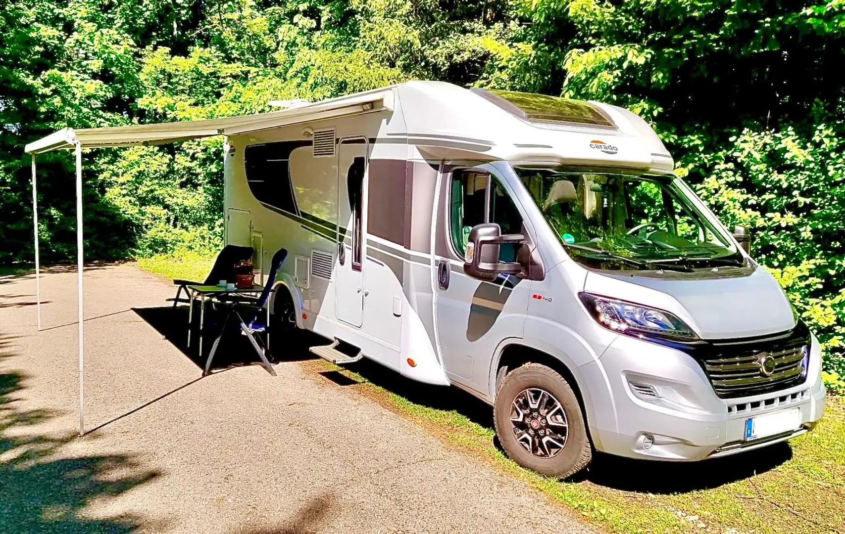 Caravans-Wohnm Carado T 447 Weiß - 2