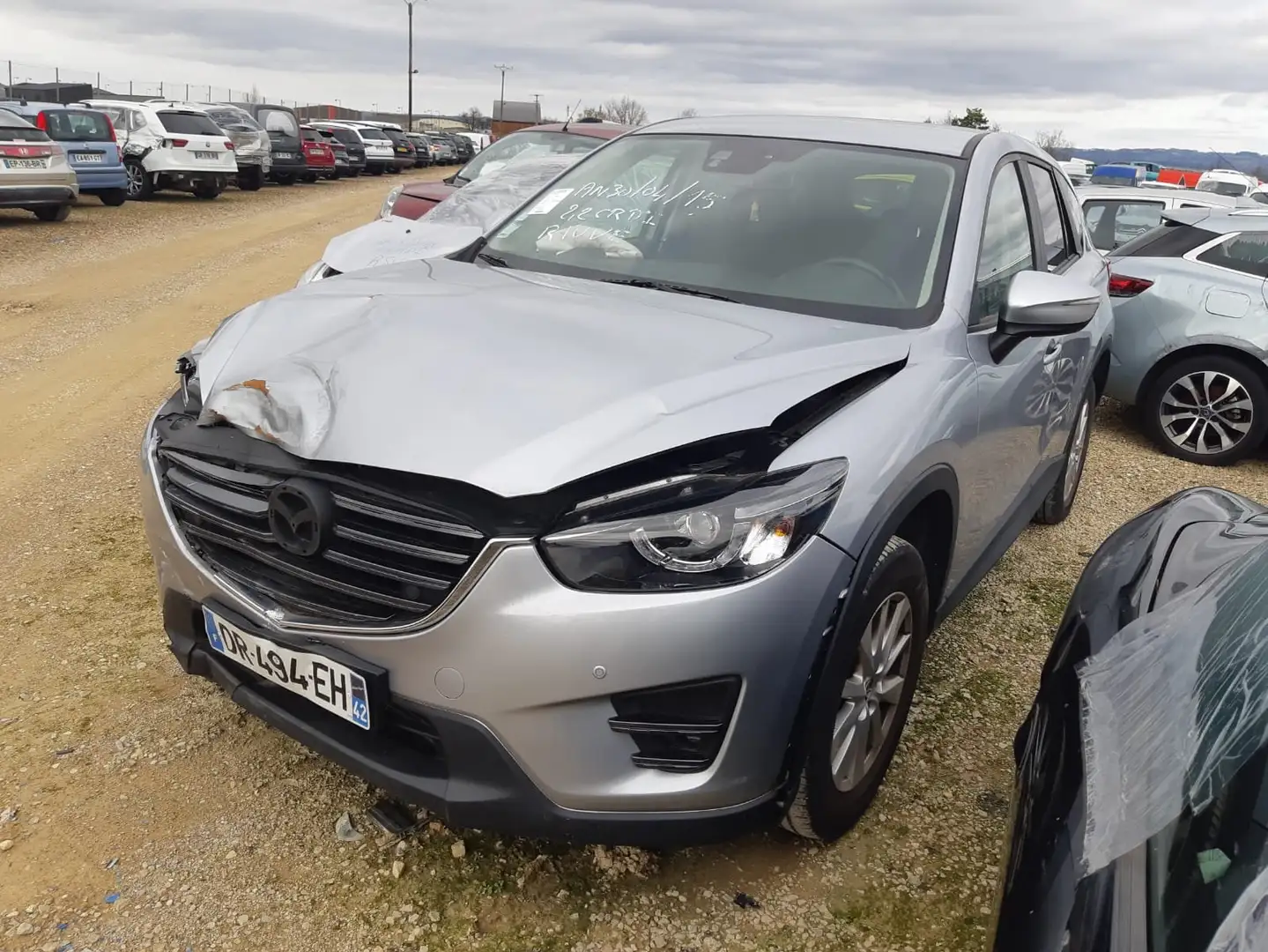 Mazda CX-5 2.2 TD 150 4X4 Dynamique /DR494 Gris - 2