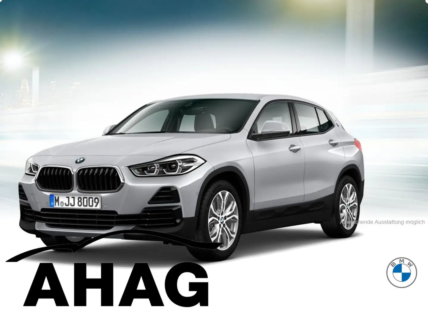 BMW X2 sDrive18i Silber - 2