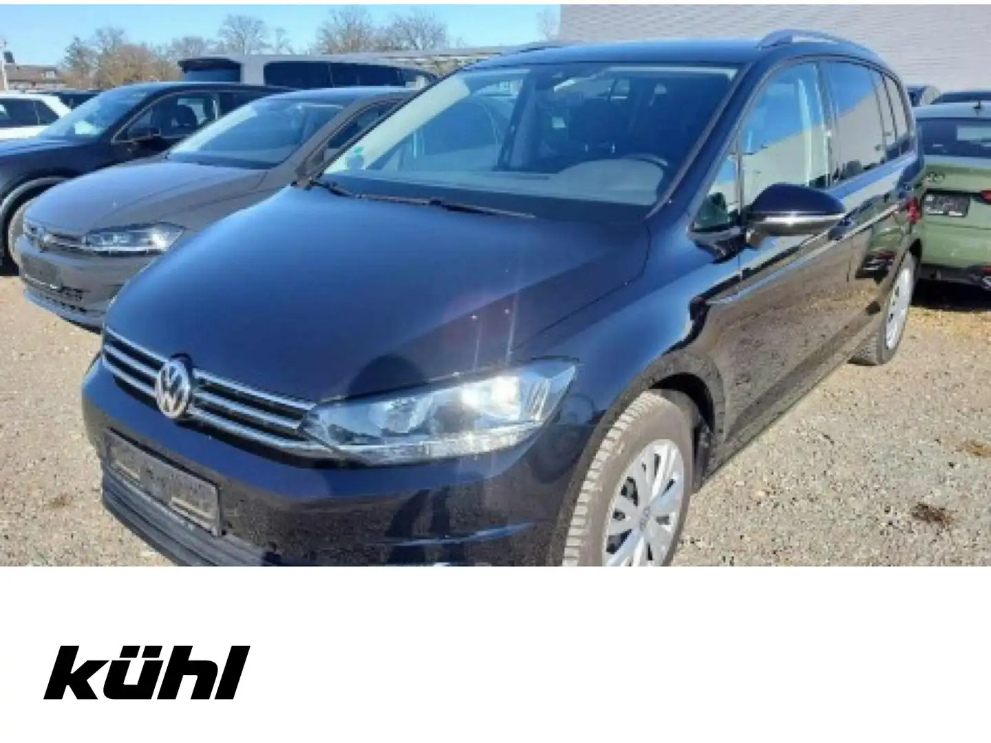 Volkswagen Touran 2.0 TDI Comfortline ACC Navi AHK Zwart - 1