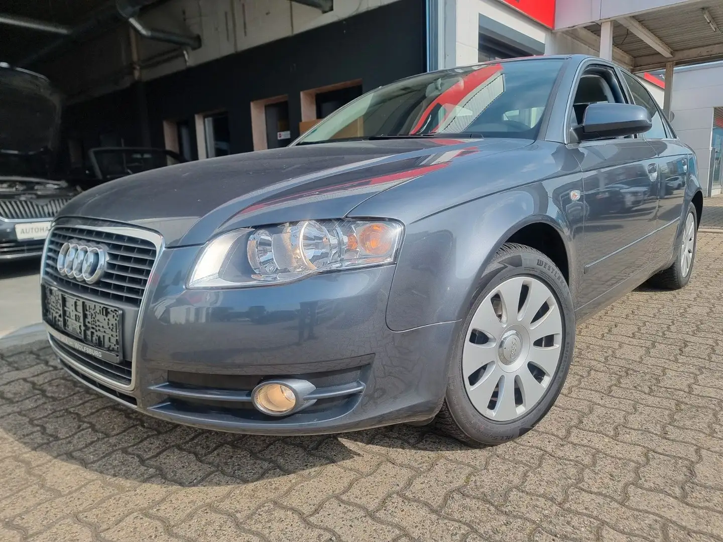 Audi A4 Lim. 1.6  Allwettreifen/Scheckheft Grijs - 2