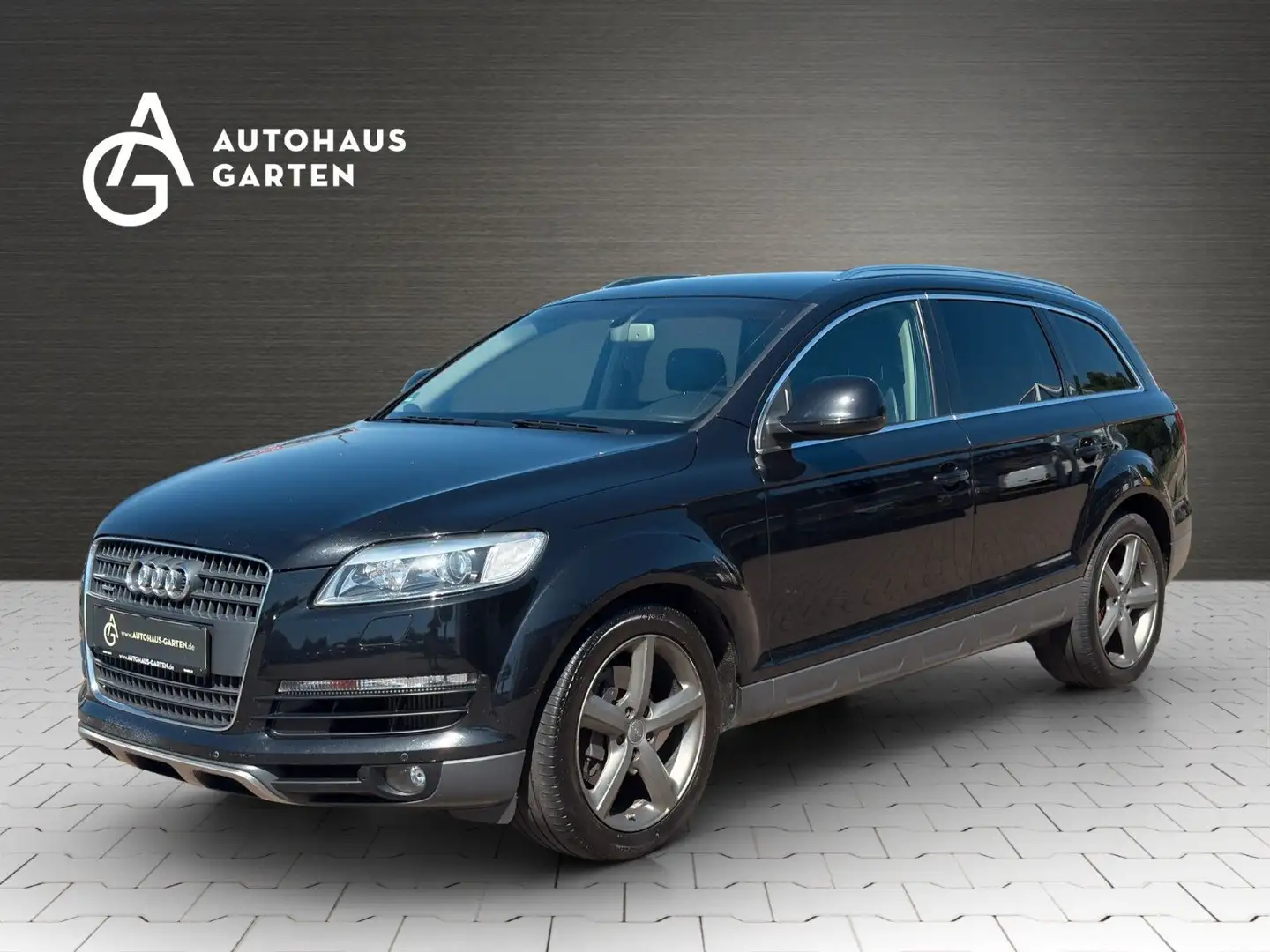 Audi Q7 4.2 TDI Quattro Xenon Leder Navi SHZ AHK Noir - 1