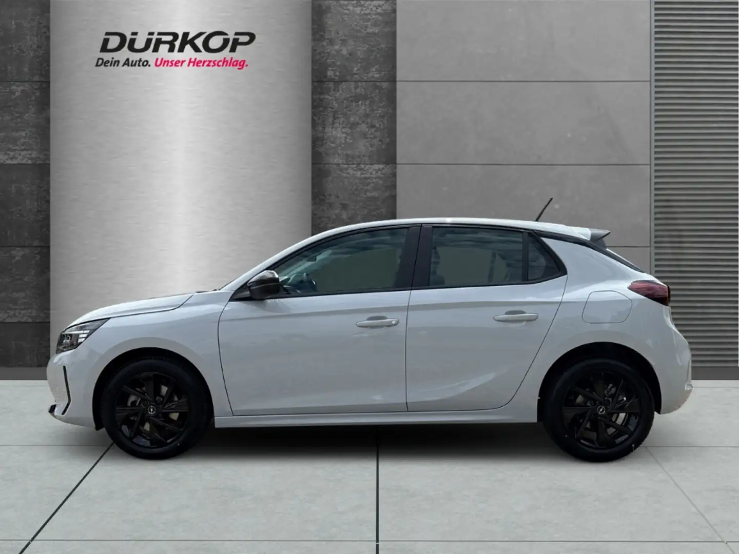 Opel Corsa Edition Turbo Komfort-Paket 8-Speichen-Alu Allwett Blanc - 2
