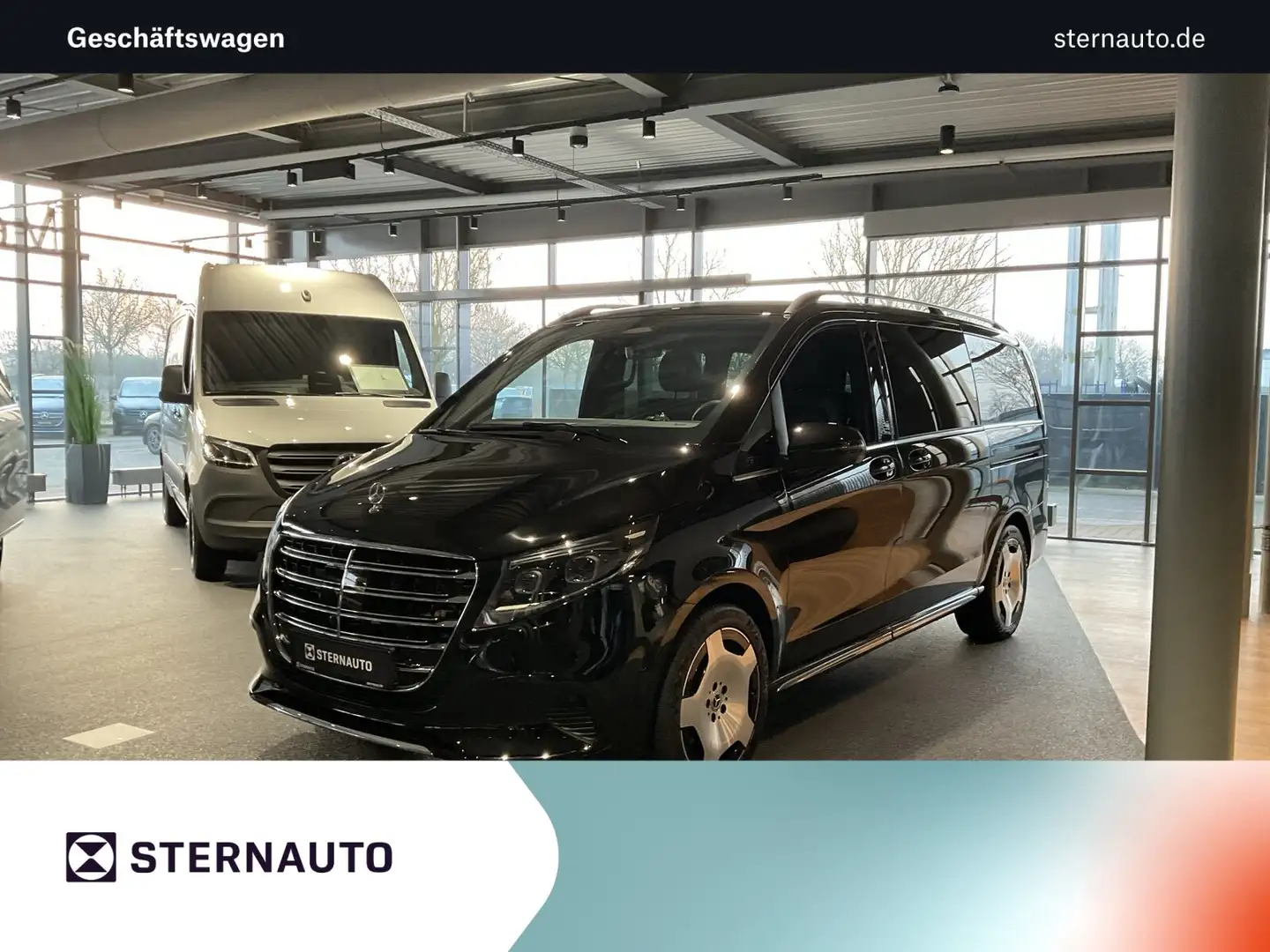 Mercedes-Benz V 300 V 300 Exclusive lang SHD/Distronic/Autom./Klima Schwarz - 1