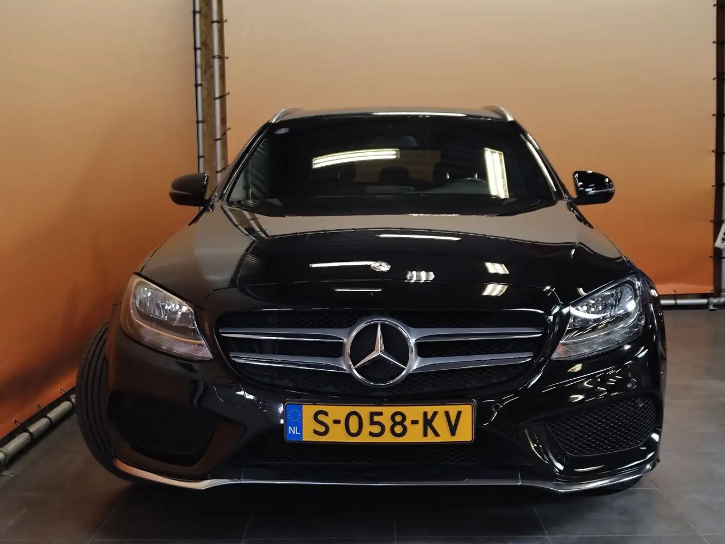 Mercedes-Benz C 180 Estate AMG Sport Edition leer | sportint | 18 inch Noir - 2