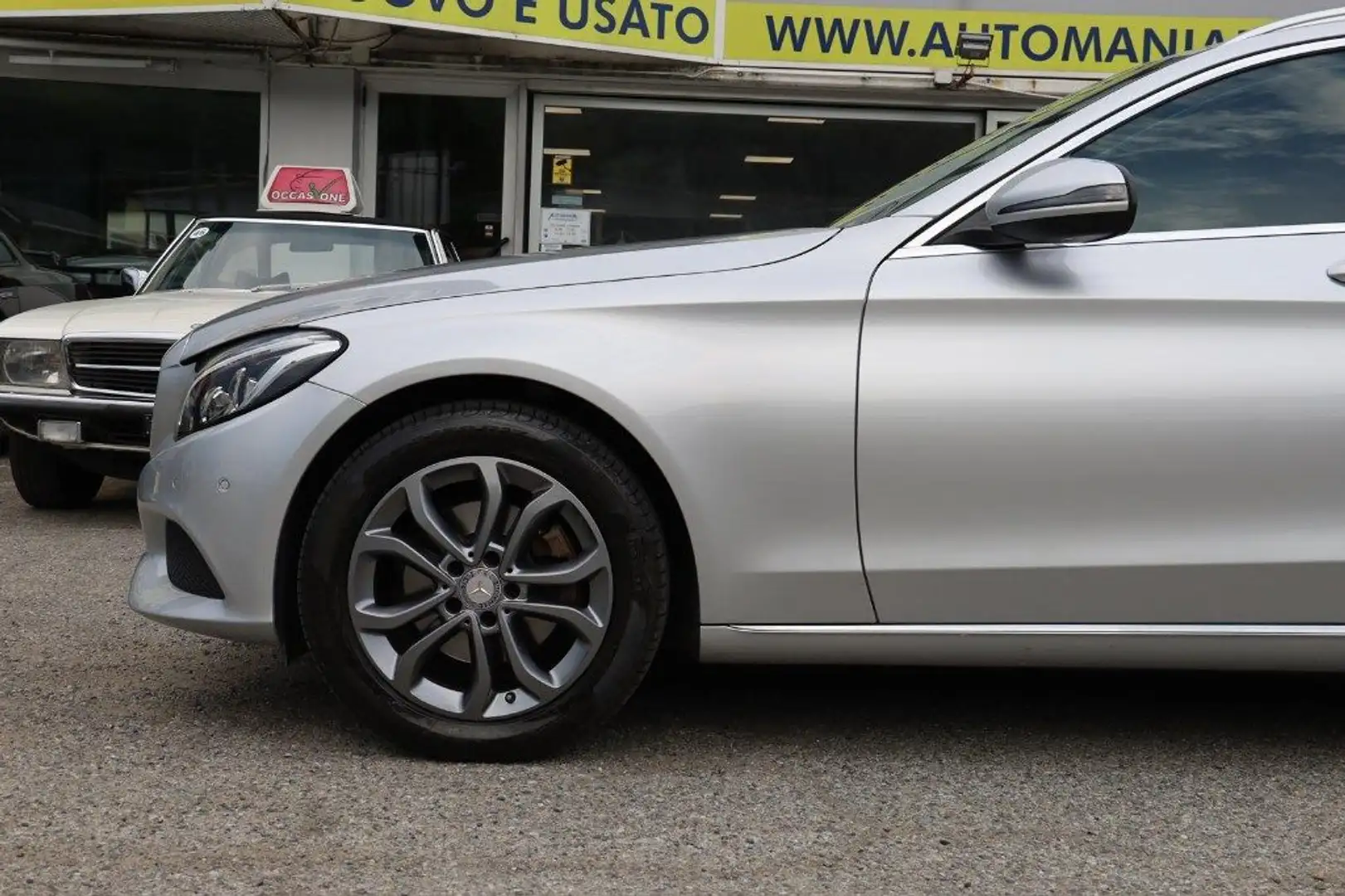 Mercedes-Benz C 220 d S.W. Auto Premium Argento - 2
