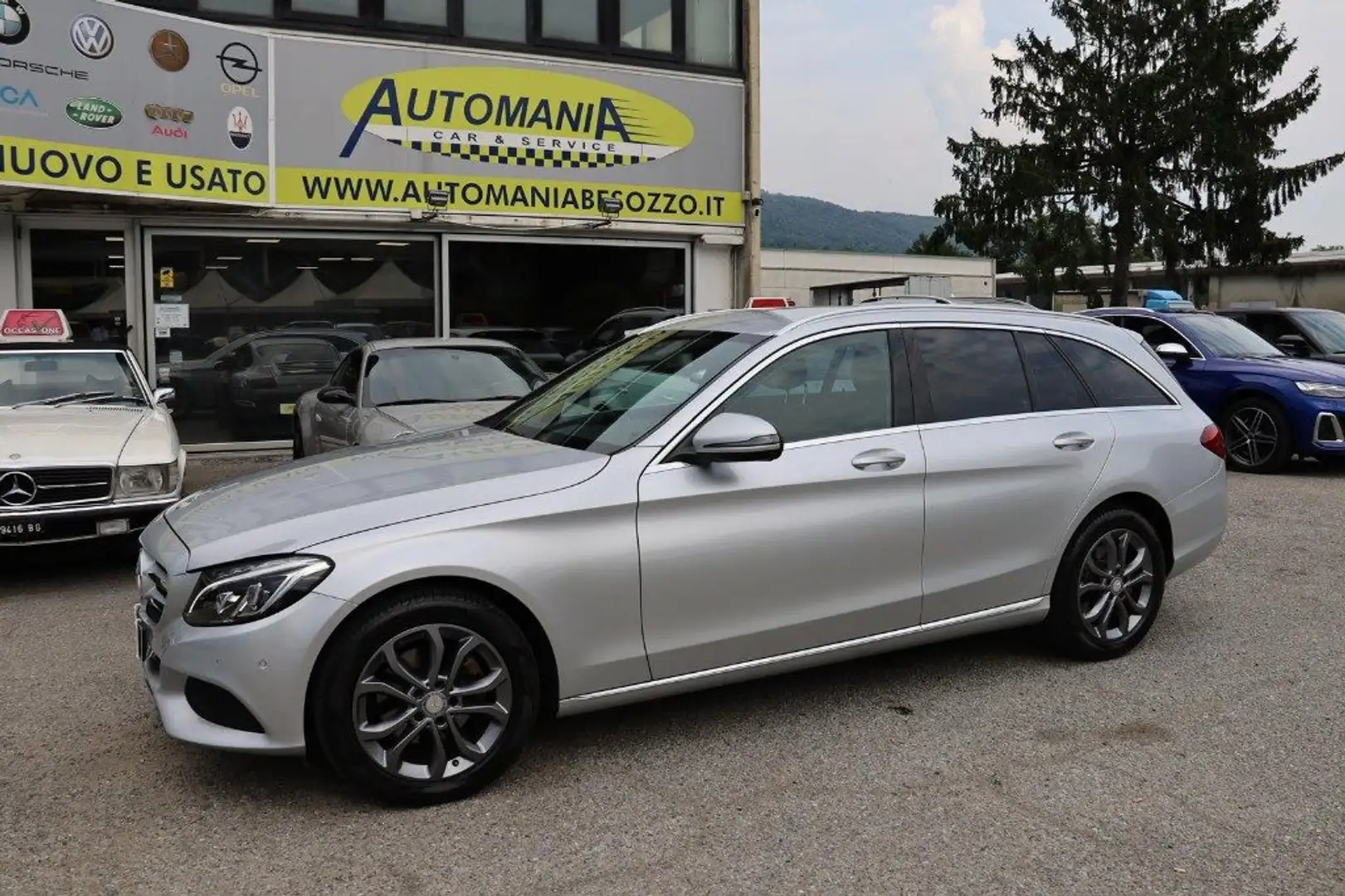 Mercedes-Benz C 220 d S.W. Auto Premium Argento - 1