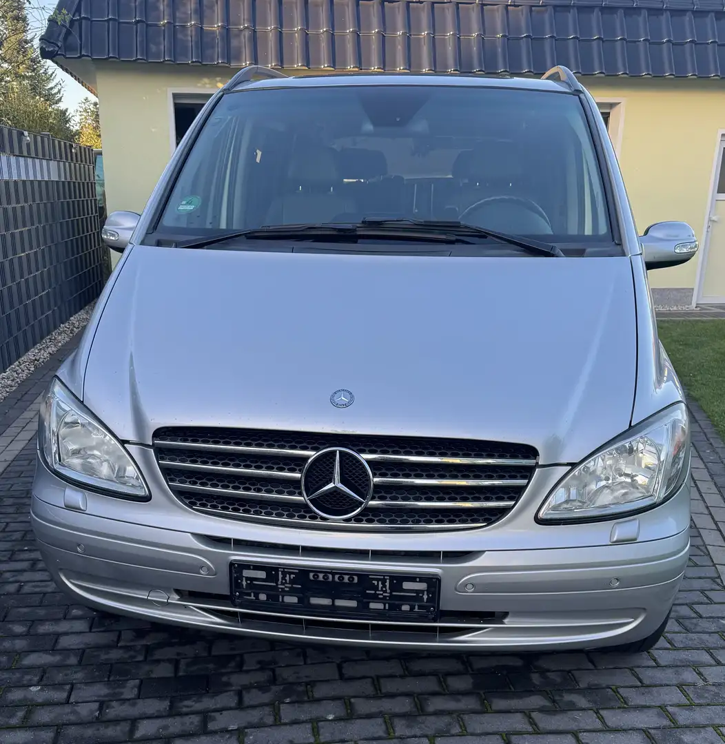 Mercedes-Benz Viano 3.5/ 190 kW kompakt*Standheizung*AHK*LPG*uvm. Silber - 1