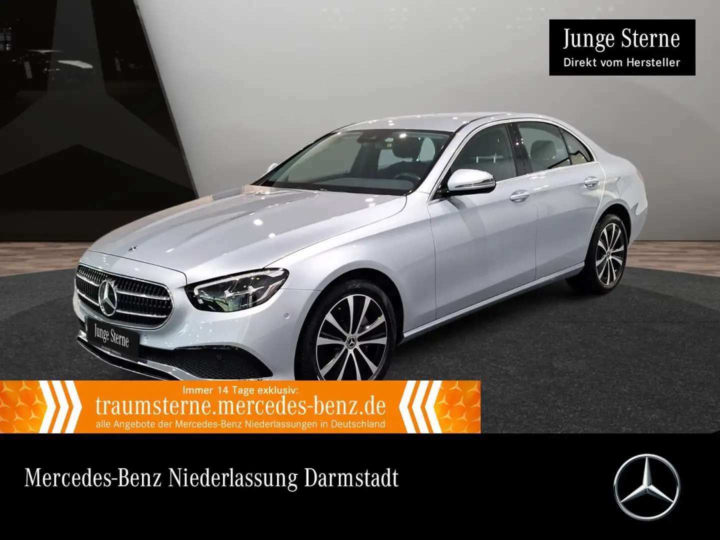 Mercedes-Benz E 300 de AVANTG+LED+KAMERA+SPUR+TOTW+9G Silber - 1
