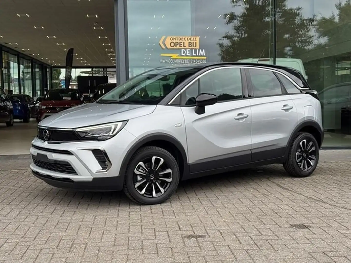 Opel Crossland Elegance 1.2T Automaat *Navi*Camera* Zilver - 1