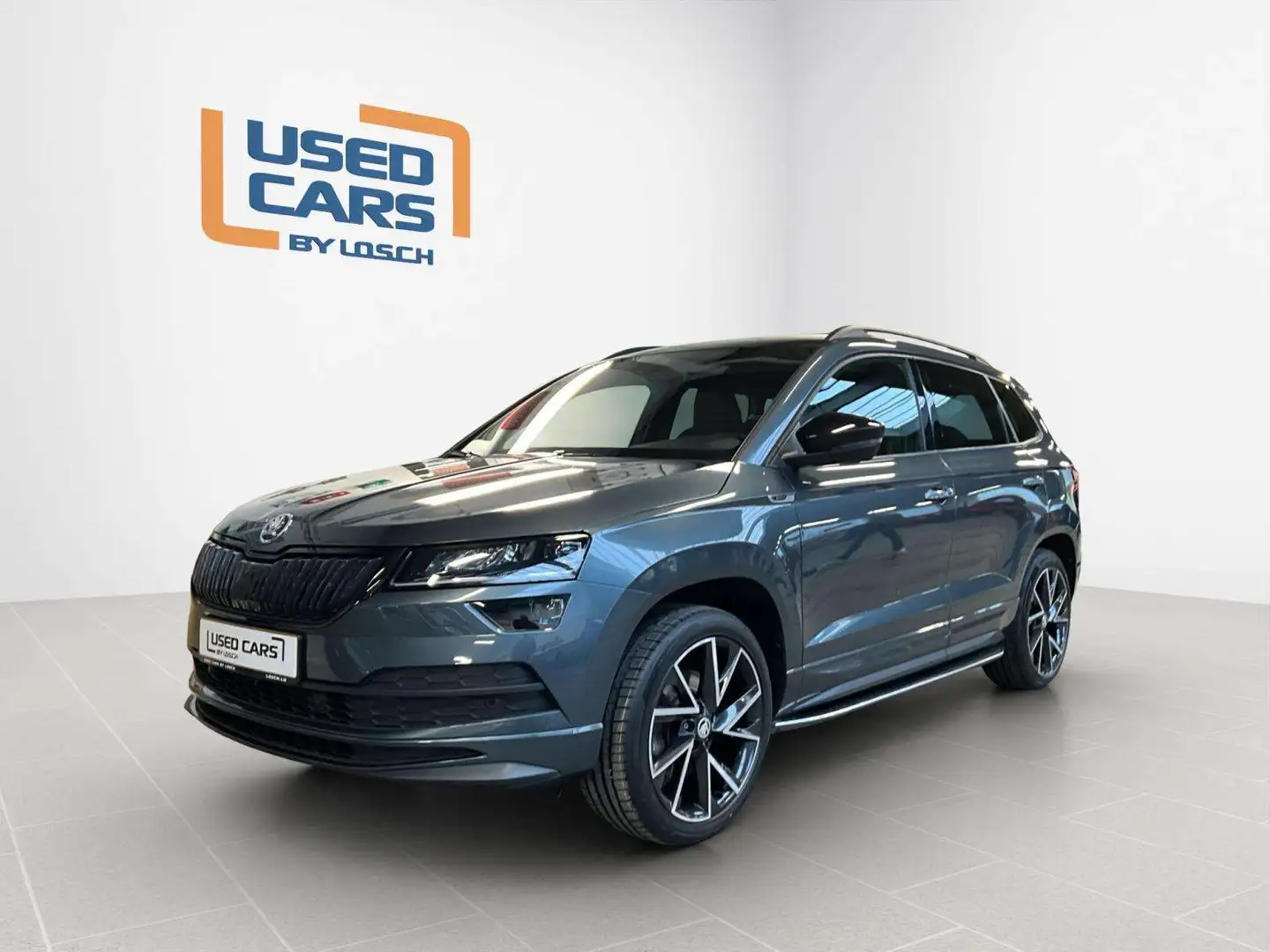 Skoda Karoq Sportline+CANTON+AHK+RearView Gris - 1