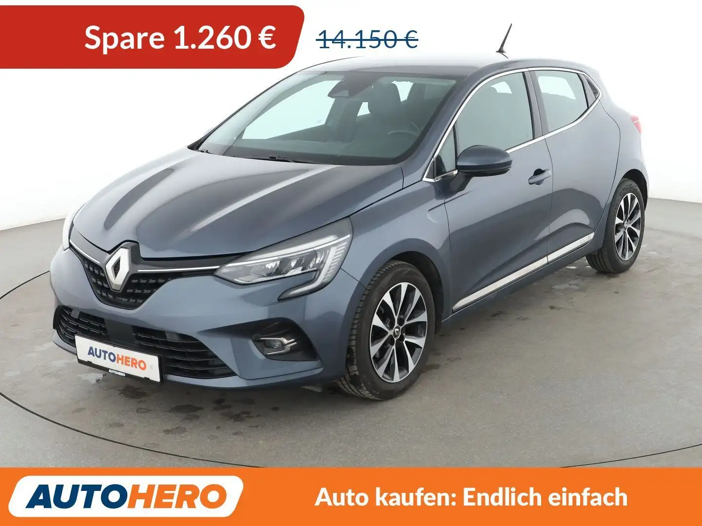 Renault Clio 1.0 TCe Intens *TEMPO*LIM*CAM*PDC*SHZ* Gris - 1