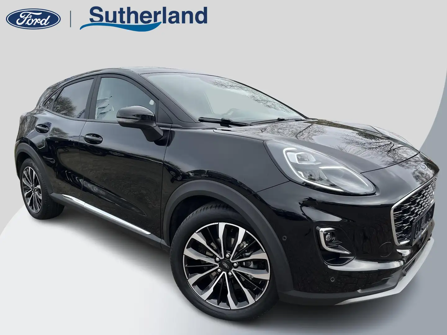 Ford Puma 1.0 EcoBoost Hybrid Titanium X | 155pk Automaat | Noir - 1