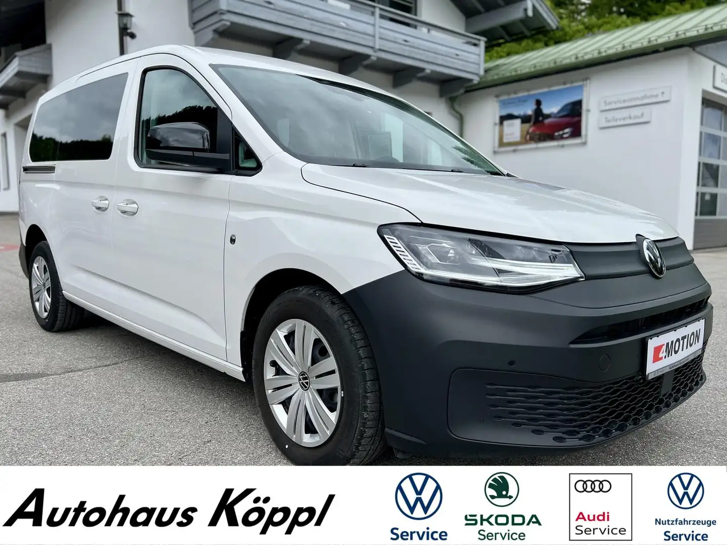 Volkswagen Caddy Maxi 2.0 TDI 4Motion LED SH DAB AppConnect Weiß - 1