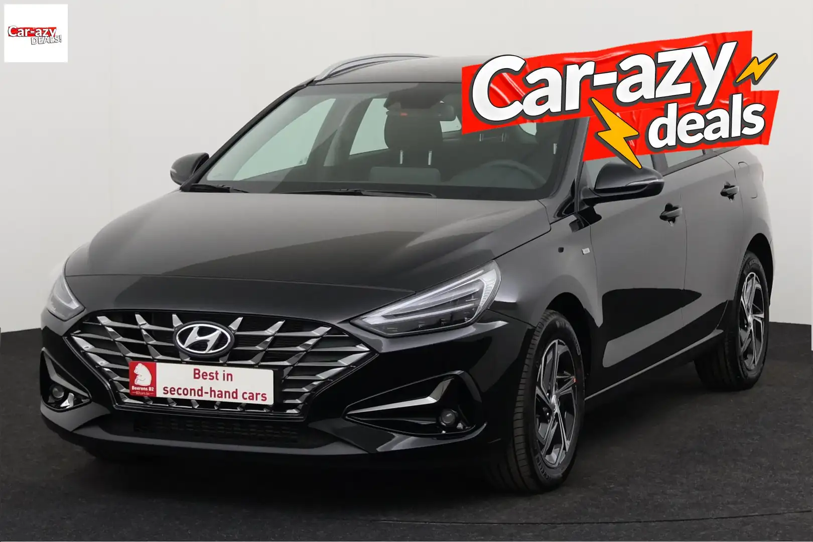 Hyundai i30 SW 1.0 T-GDI SMART + CARPLAY + GPS + CAMERA + PDC Noir - 1