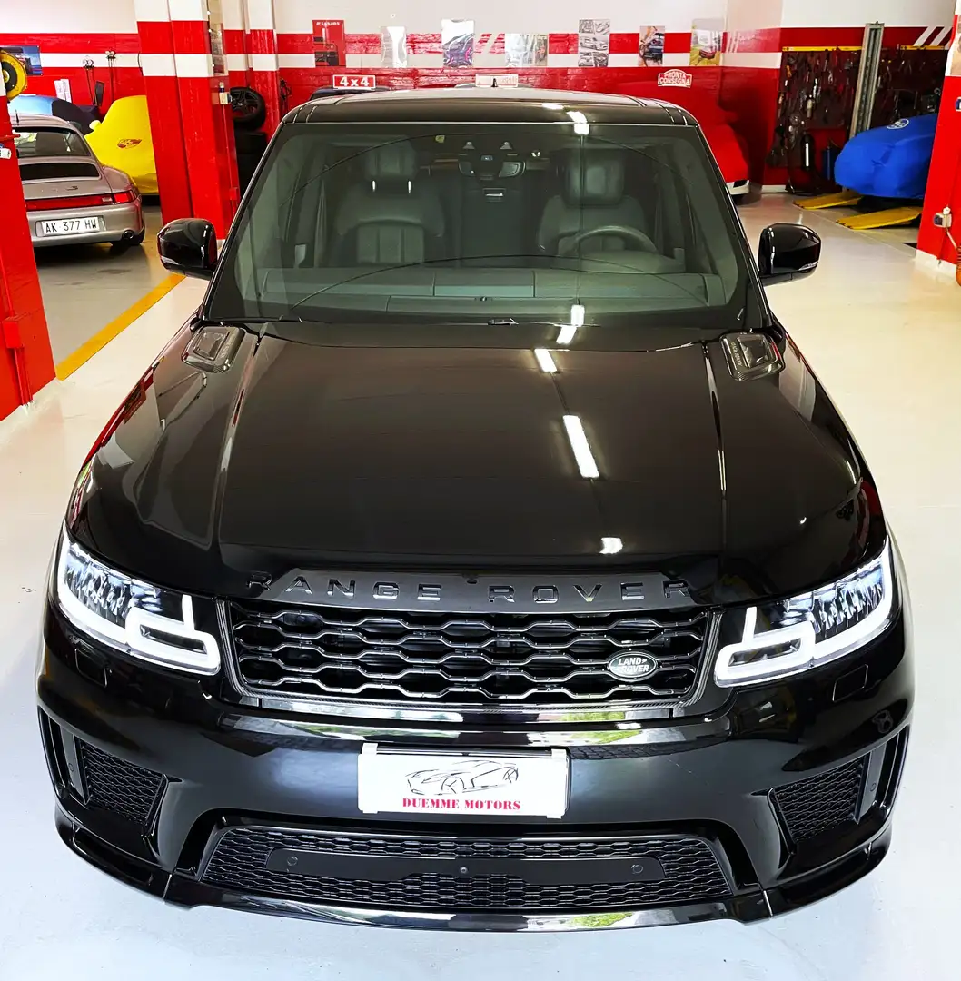 Land Rover Range Rover Sport 3.0 i6 mhev HST 400cv Hybrid CARBONIO Total Black Noir - 1