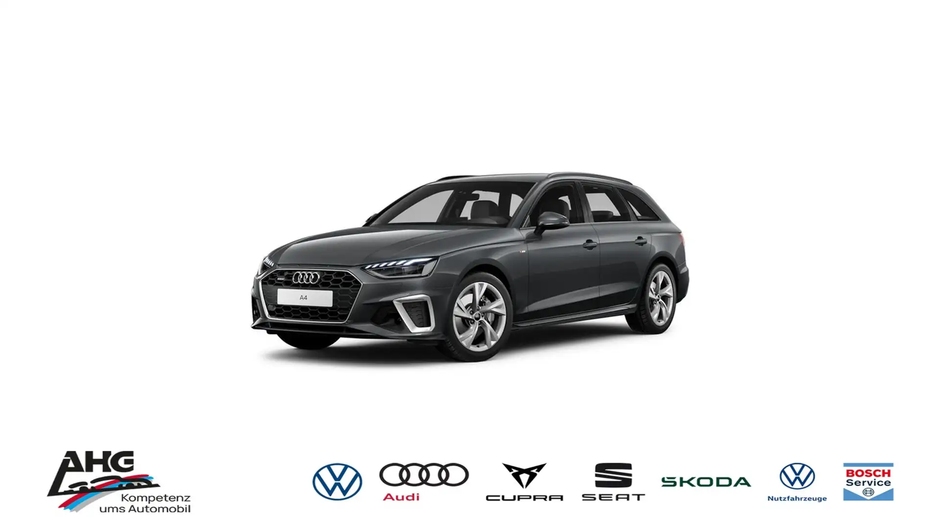 Audi A4 Avant 40 TDI quattro S tronic S line Grau - 1