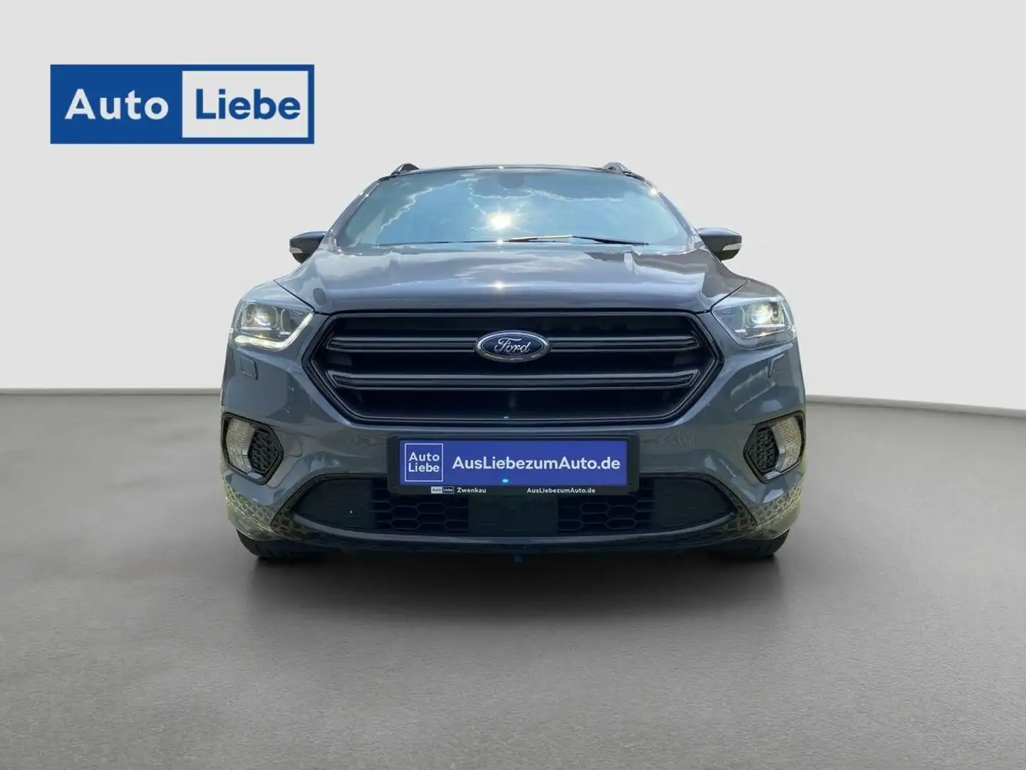 Ford Kuga ST-LINE 4x4 AUTOM. 2.0TDCi -LED|KLIMA|AHK|NAVI- Gris - 2
