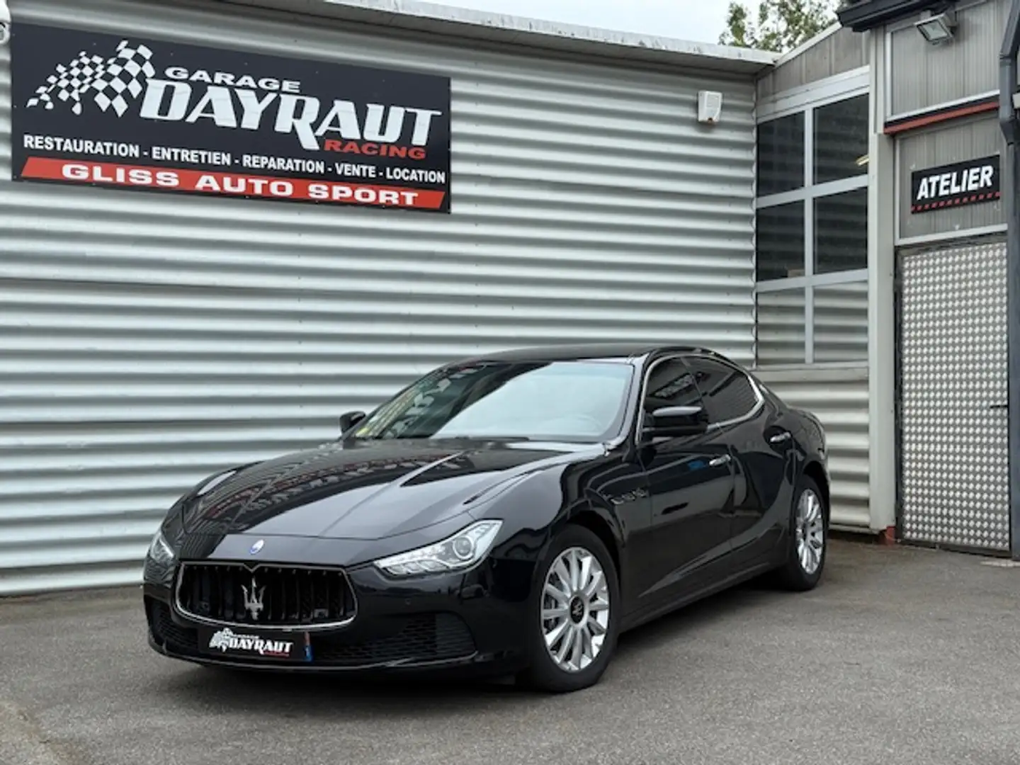 Maserati Ghibli 3.0 V6 275 DIESEL 59800 KMS/REVISEE/FRANCAISE Nero - 1