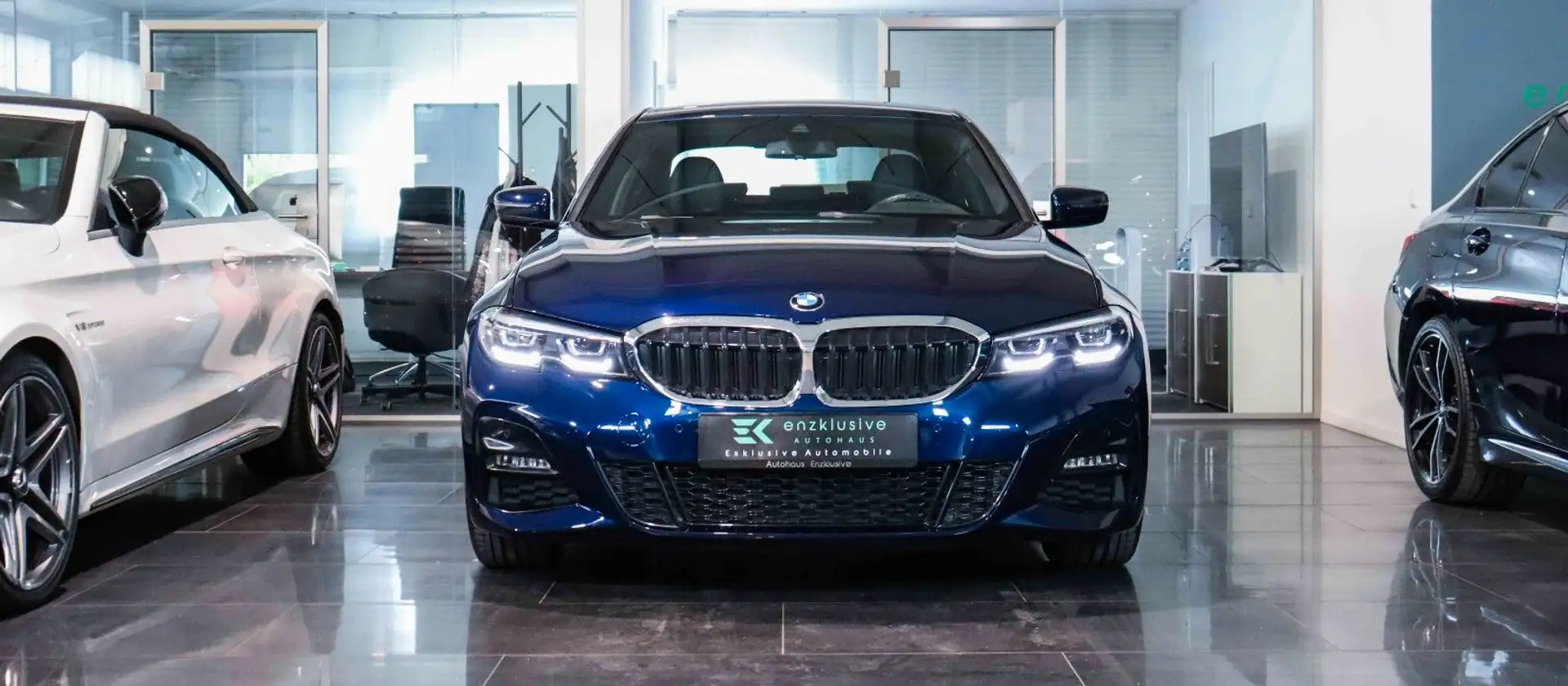 BMW 330 i M SPORT SHADOW*KEYLESS**NAVI*ADLED*VIRTUELL Blu/Azzurro - 2