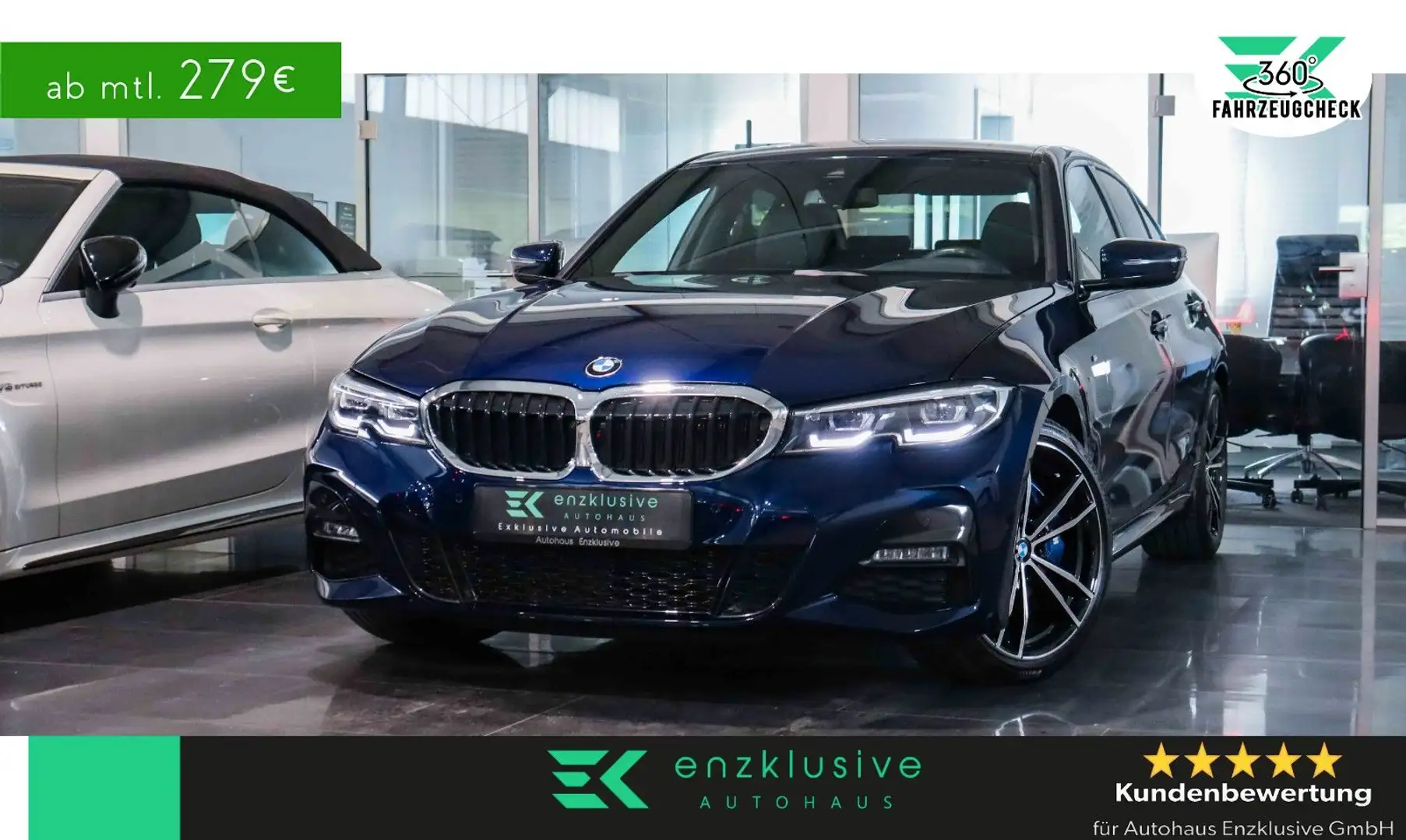 BMW 330 i M SPORT SHADOW*KEYLESS**NAVI*ADLED*VIRTUELL Blu/Azzurro - 1