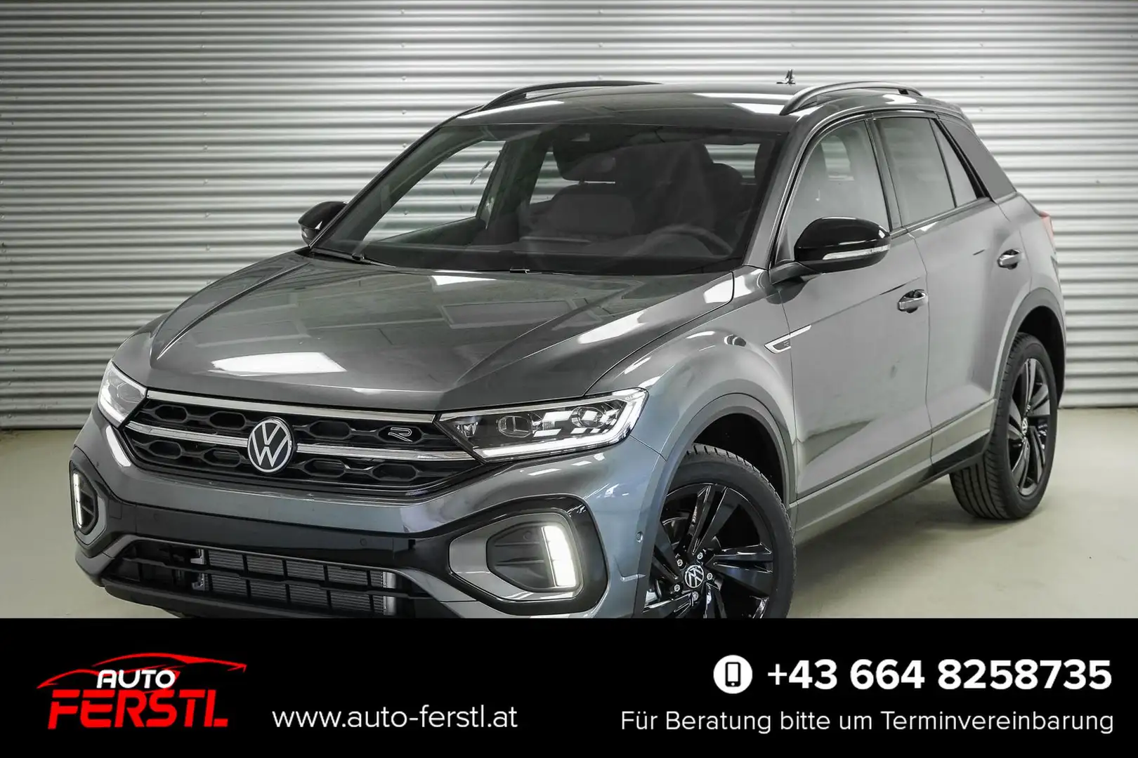 Volkswagen T-Roc 1,5 TSI DSG R-Line - LAGER 110 kW (150 PS), Aut... Grau - 1