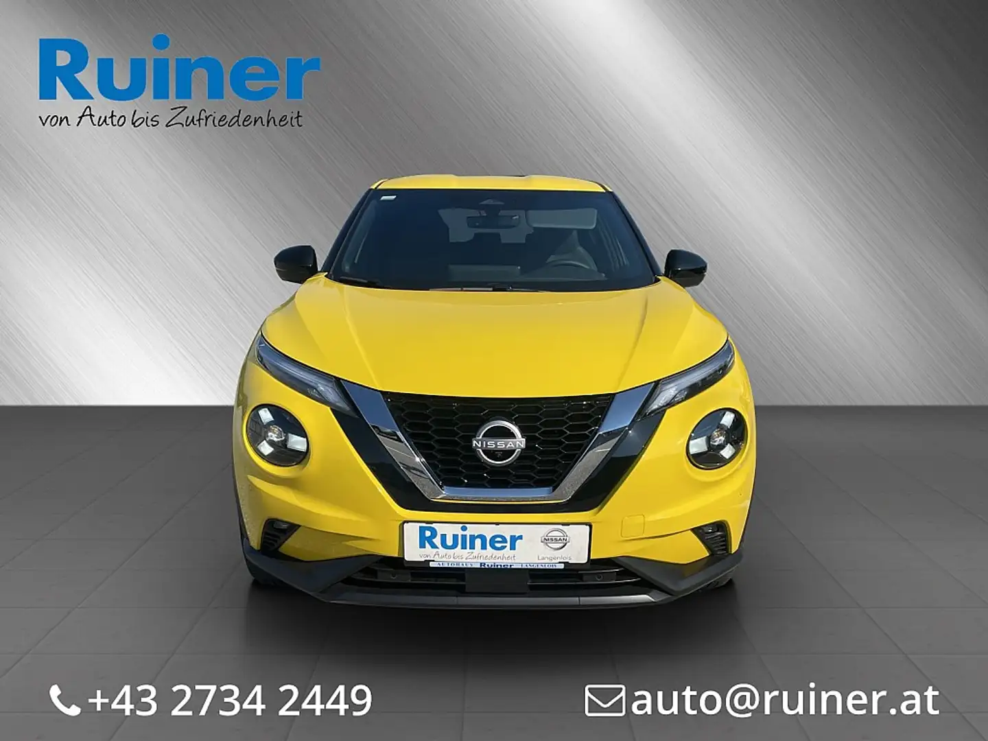 Nissan Juke 1,0 DIG-T N-Connecta Plus/Tageszulassung Gelb - 2