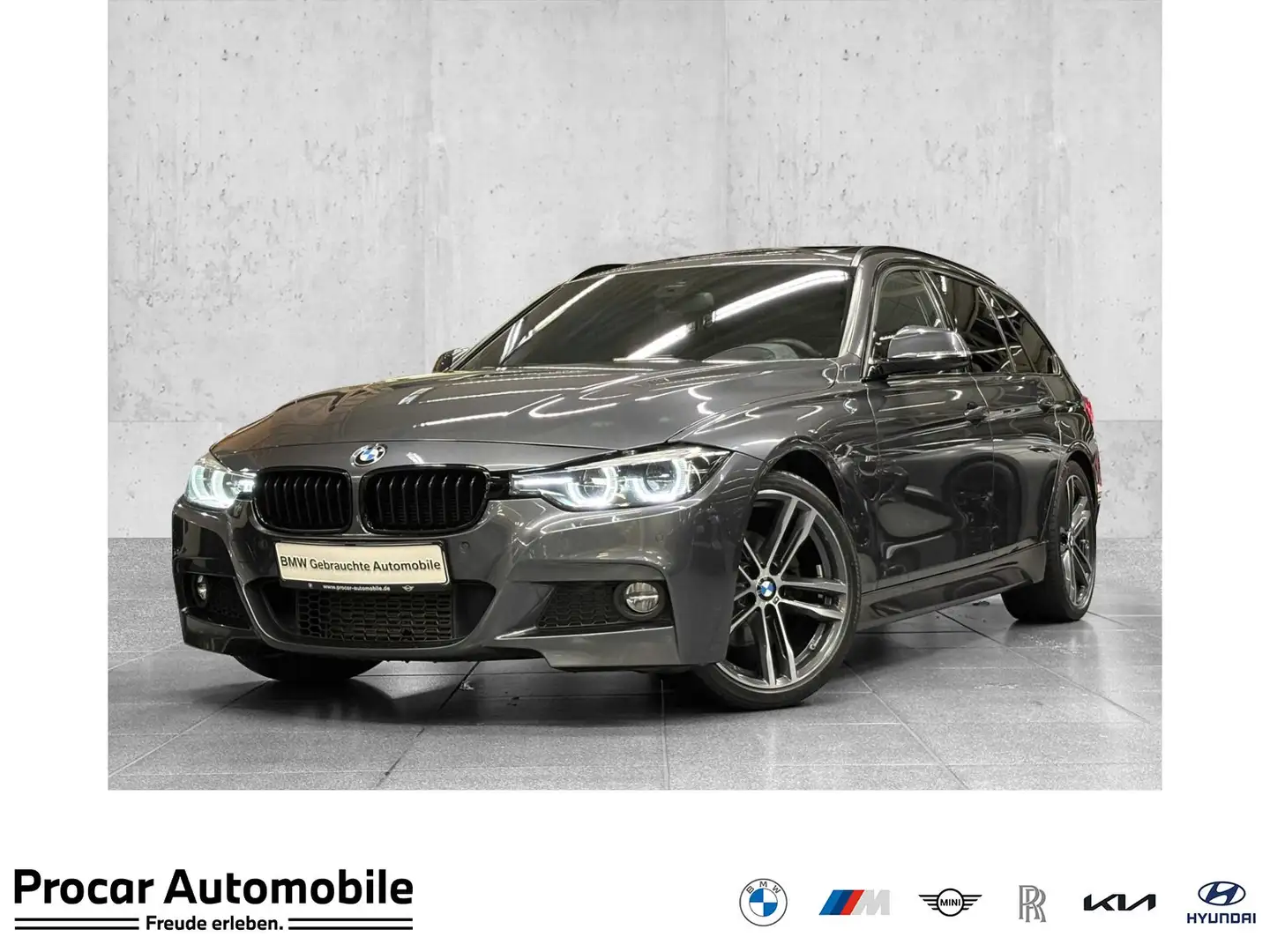BMW 320 d Touring M Sport DA HuD HiFi RFK AHK Pano Grey - 1