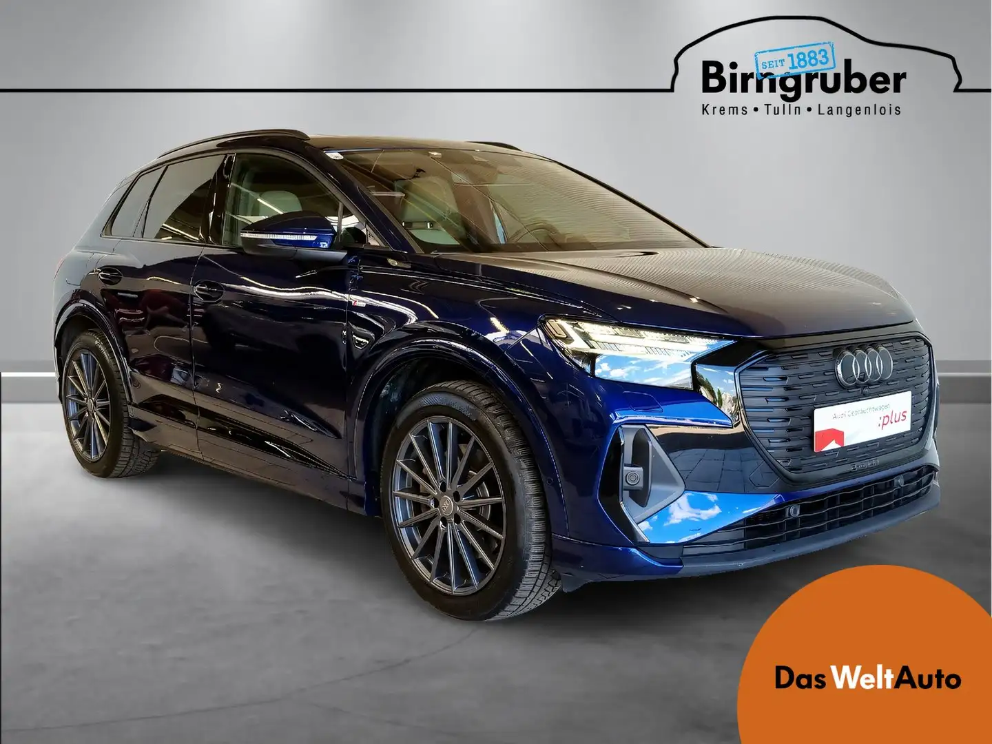 Audi Q4 e-tron Audi Q4 45 e-tron quattro business Blau - 1